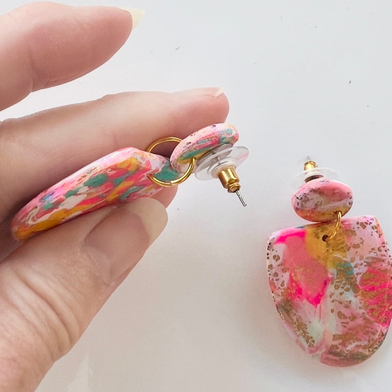Earrings ~Polymer Clay ~ Resin ~ Dangles