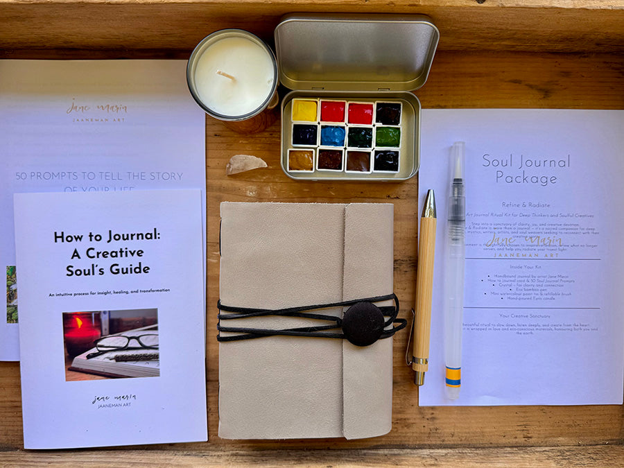 Soul Journal Package - Grey/black