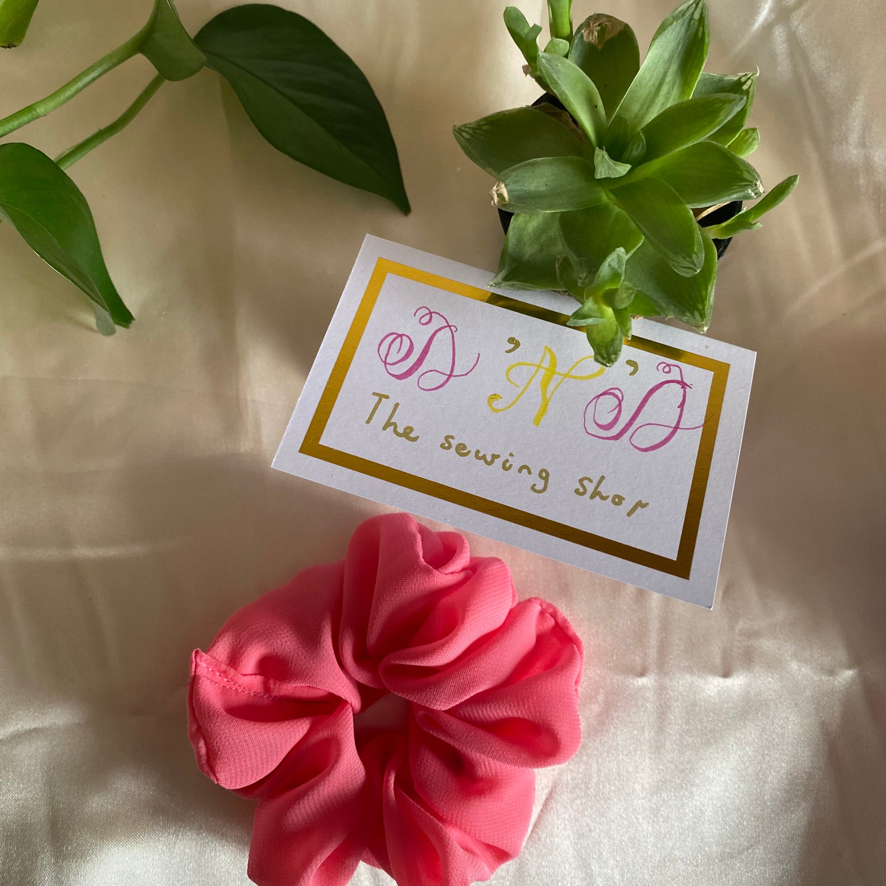 Spring Special Floral Fabric Scrunchies