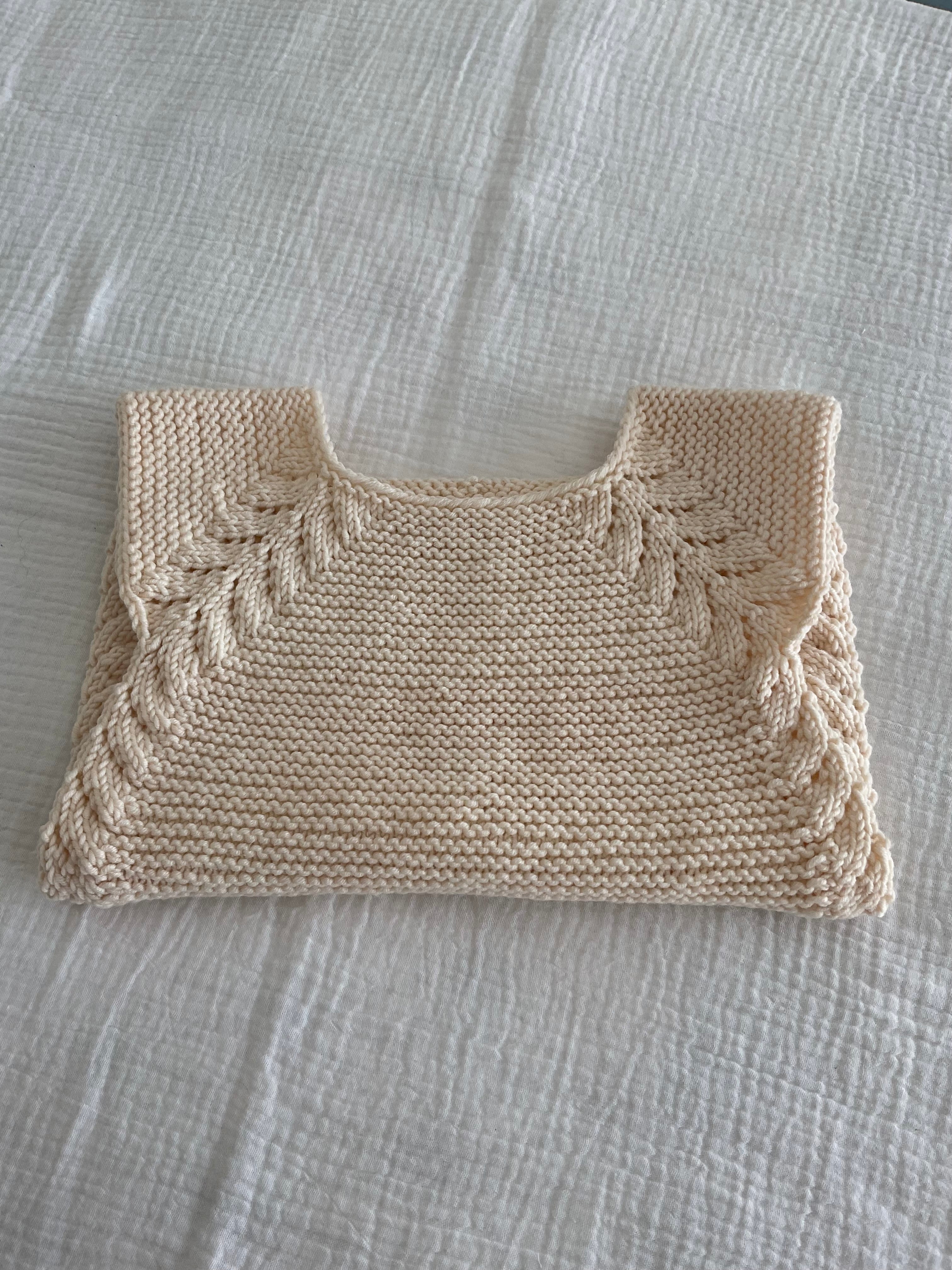 Tunic Top in Cream, 12months