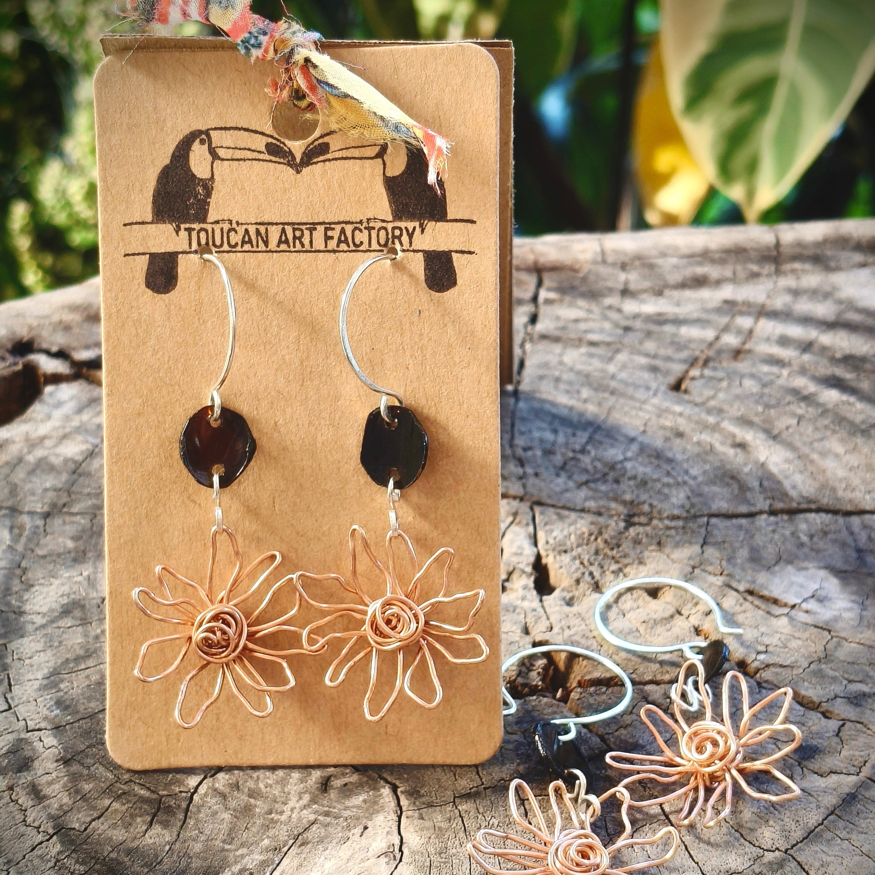 Daisy If I Do - flower earrings