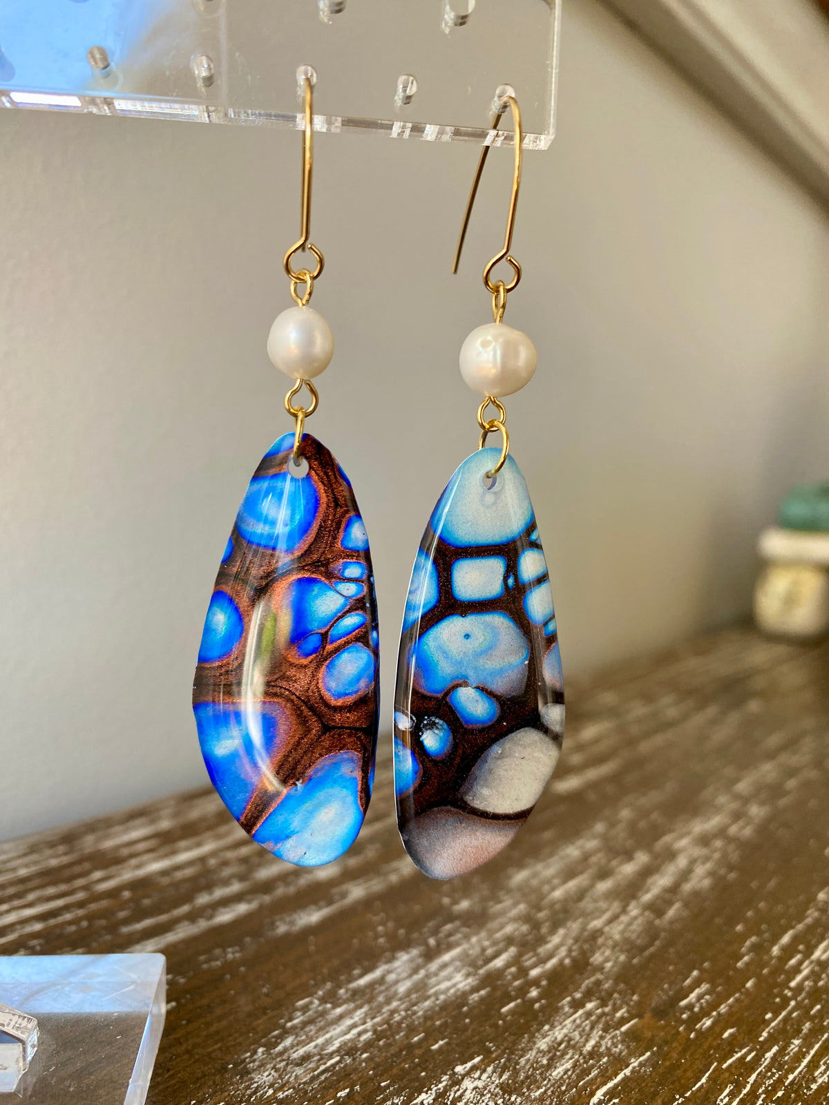 Freshwater Pearl Collection Dangle Earrings