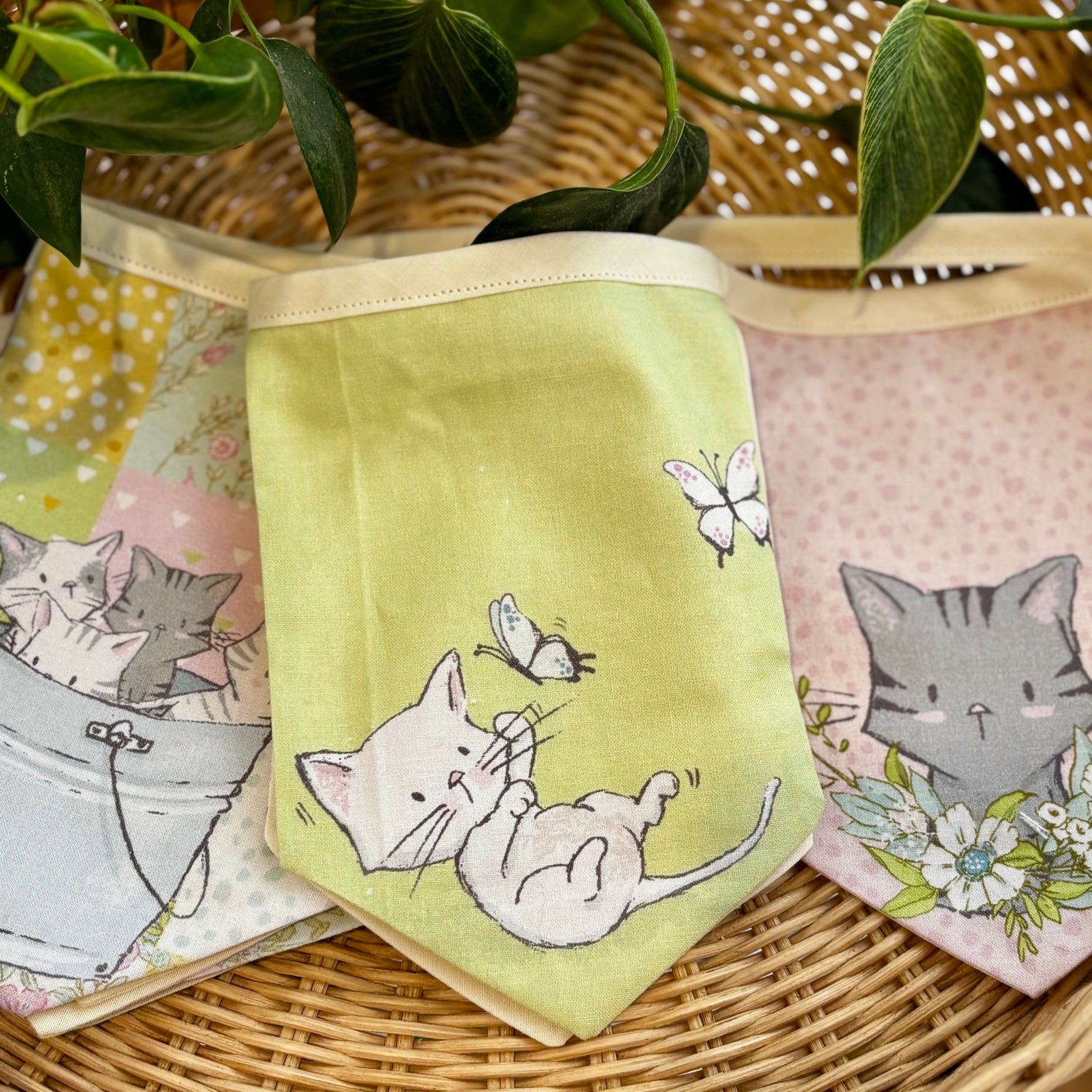 Kitten Dreams – Handmade Nursery Bunting.