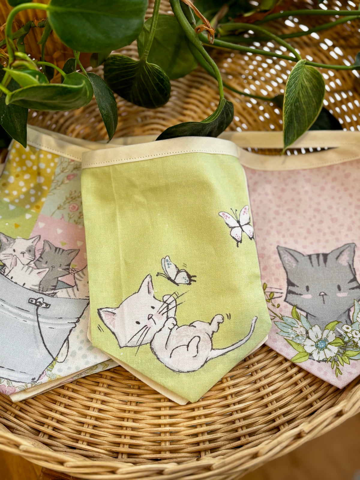 Kitten Dreams – Handmade Nursery Bunting.