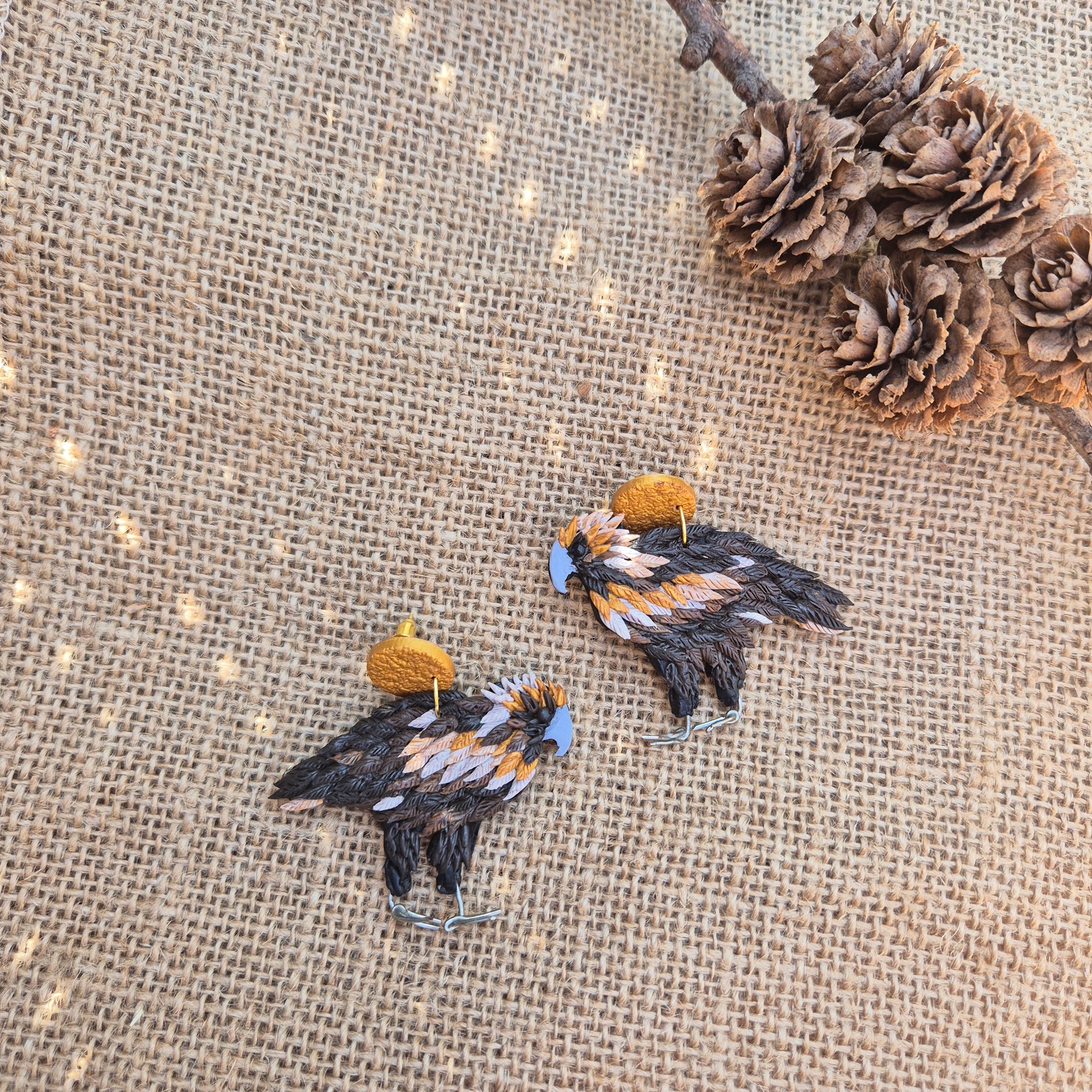Wedge Tail Eagle Earrings