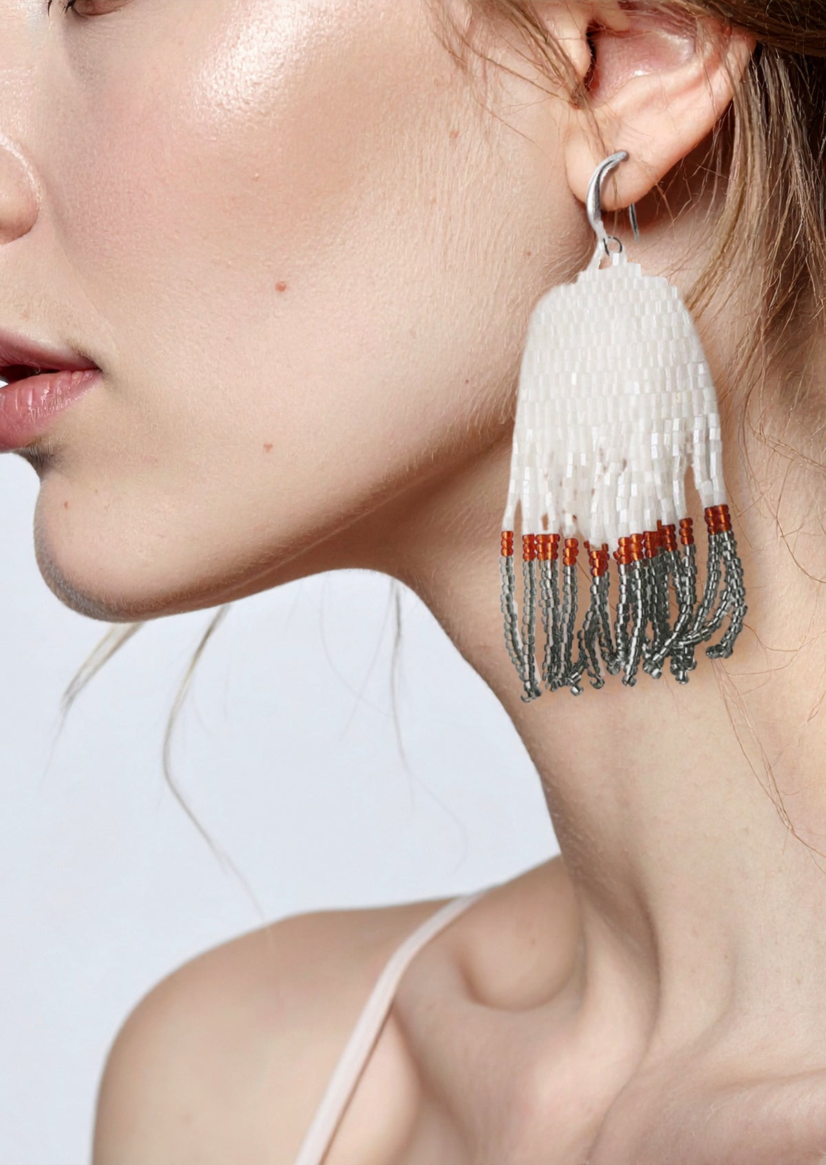 Moonlit Accents Beaded Earrings