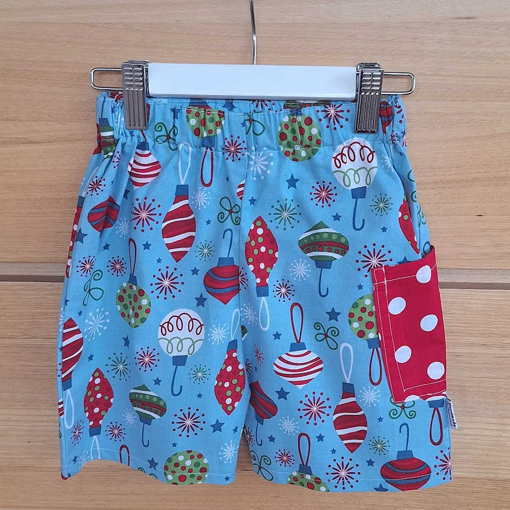Handmade Christmas Shorts | Size 2
