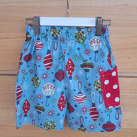 Handmade Christmas Shorts | Size 2