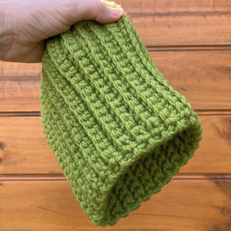 Neck Buff | Head Warmer – Warm Aussie Merino Wool – light olive