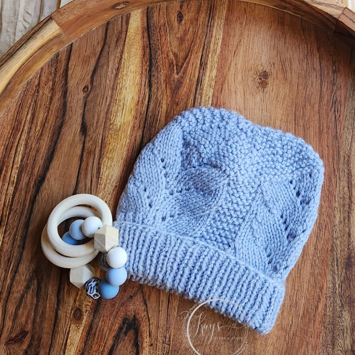 Handknit baby set | Jacket & Beanie