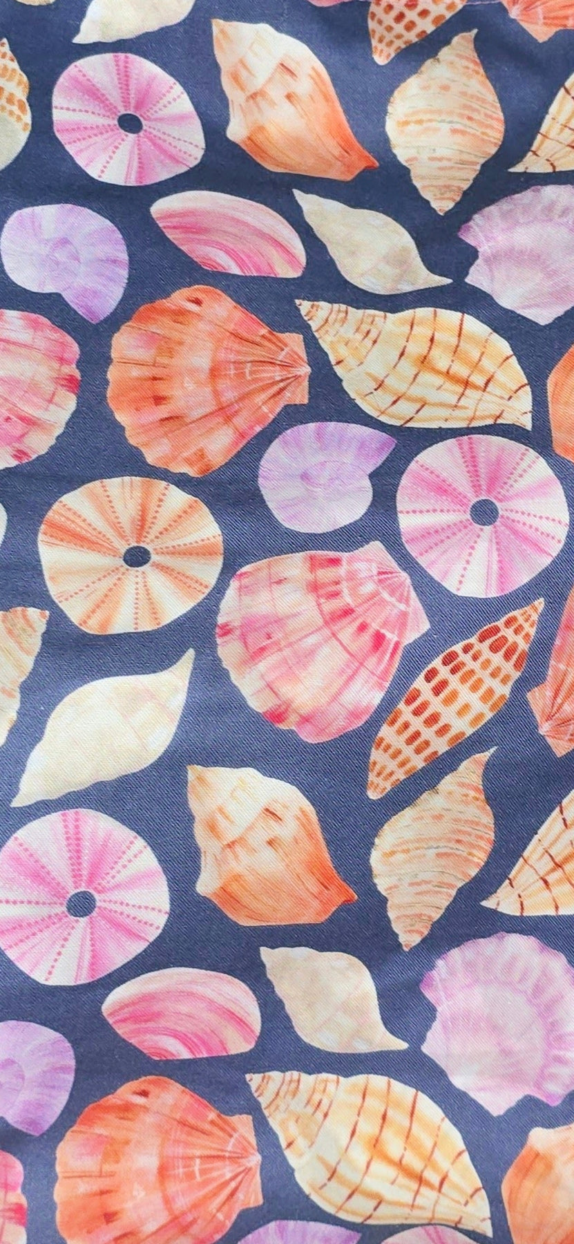 Handmade | Shells | Drawstring | Library Bag | Backpack