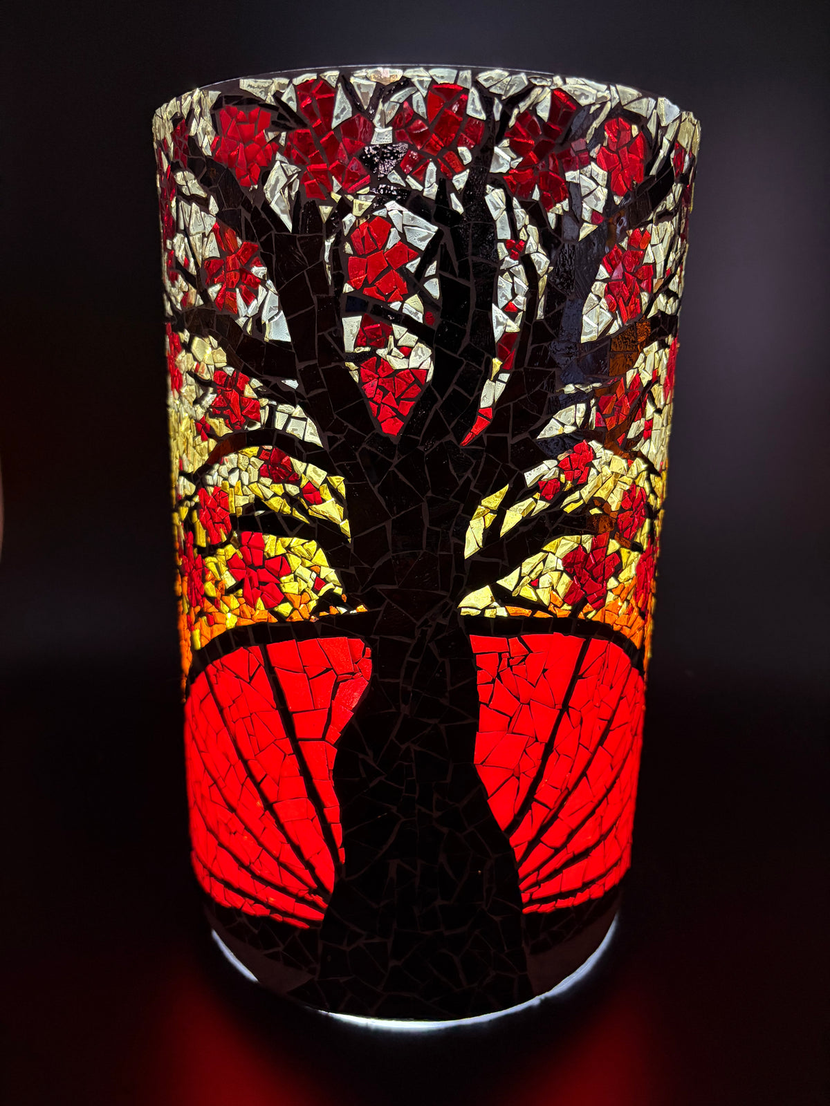 Geisha – Japanese Inspired Mosaic Votive
