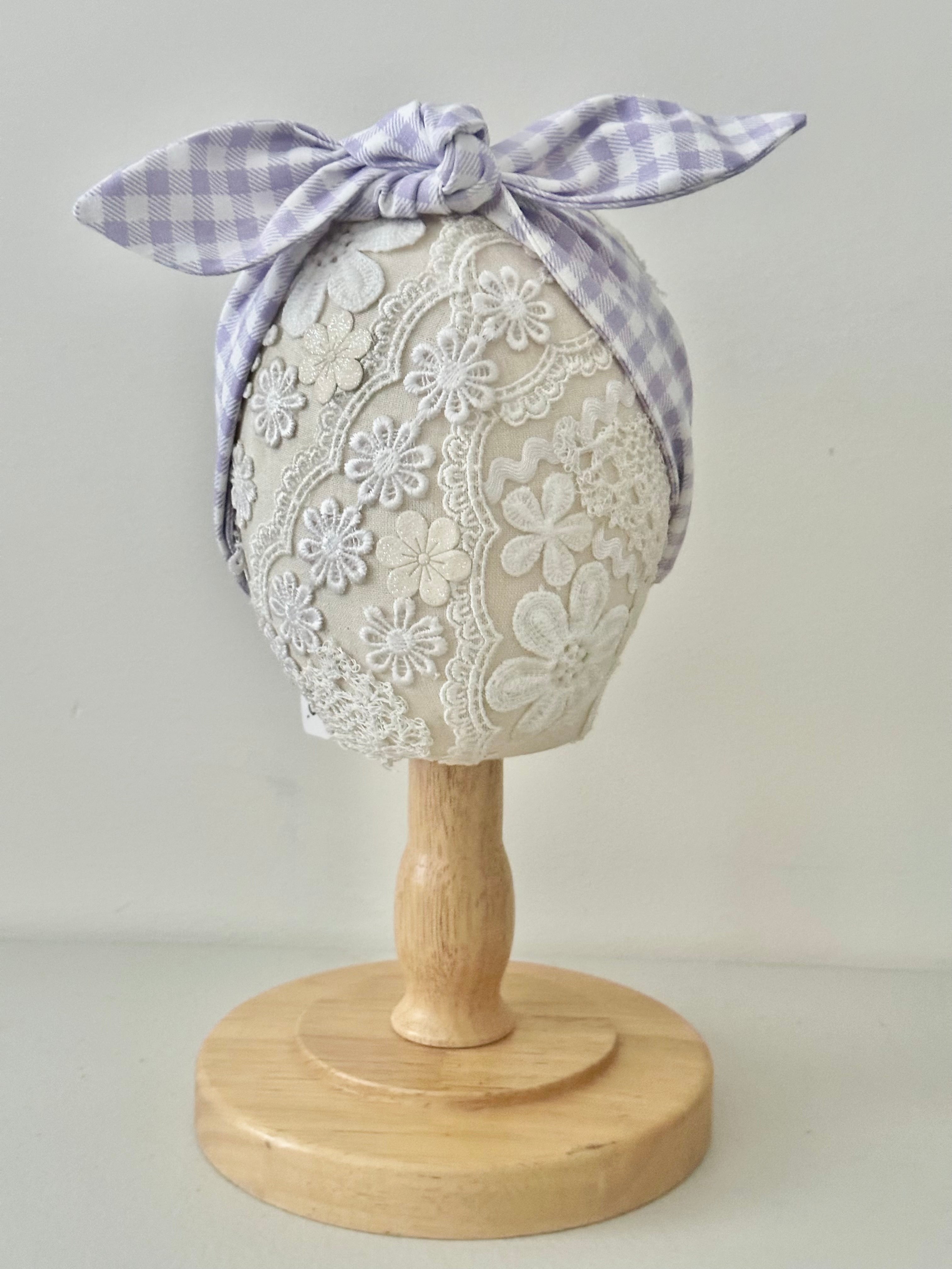 Lilac Gingham Handmade Overalls| Gingham Collection