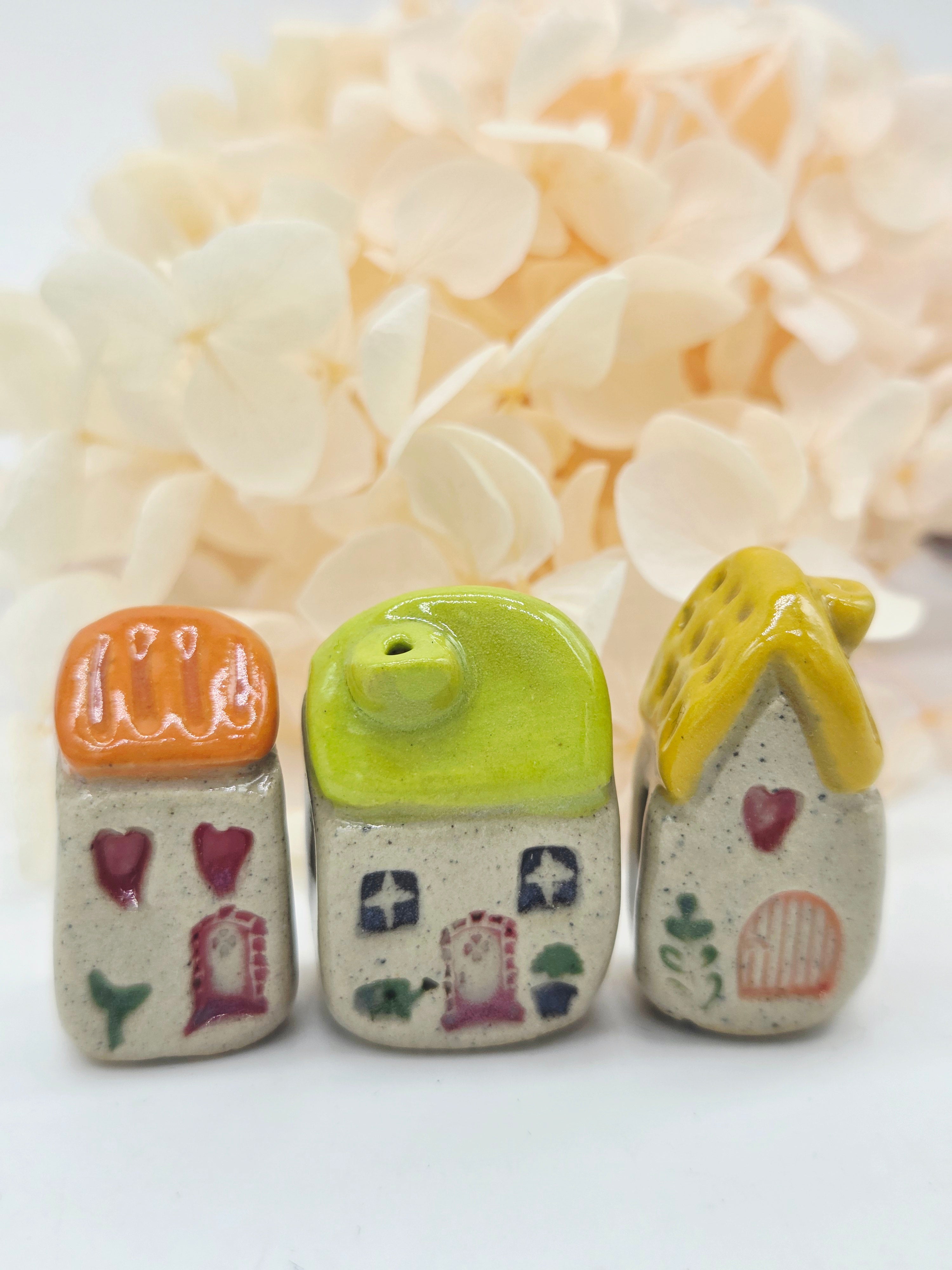 Tiny Ceramic Village - Silver Birch Way
