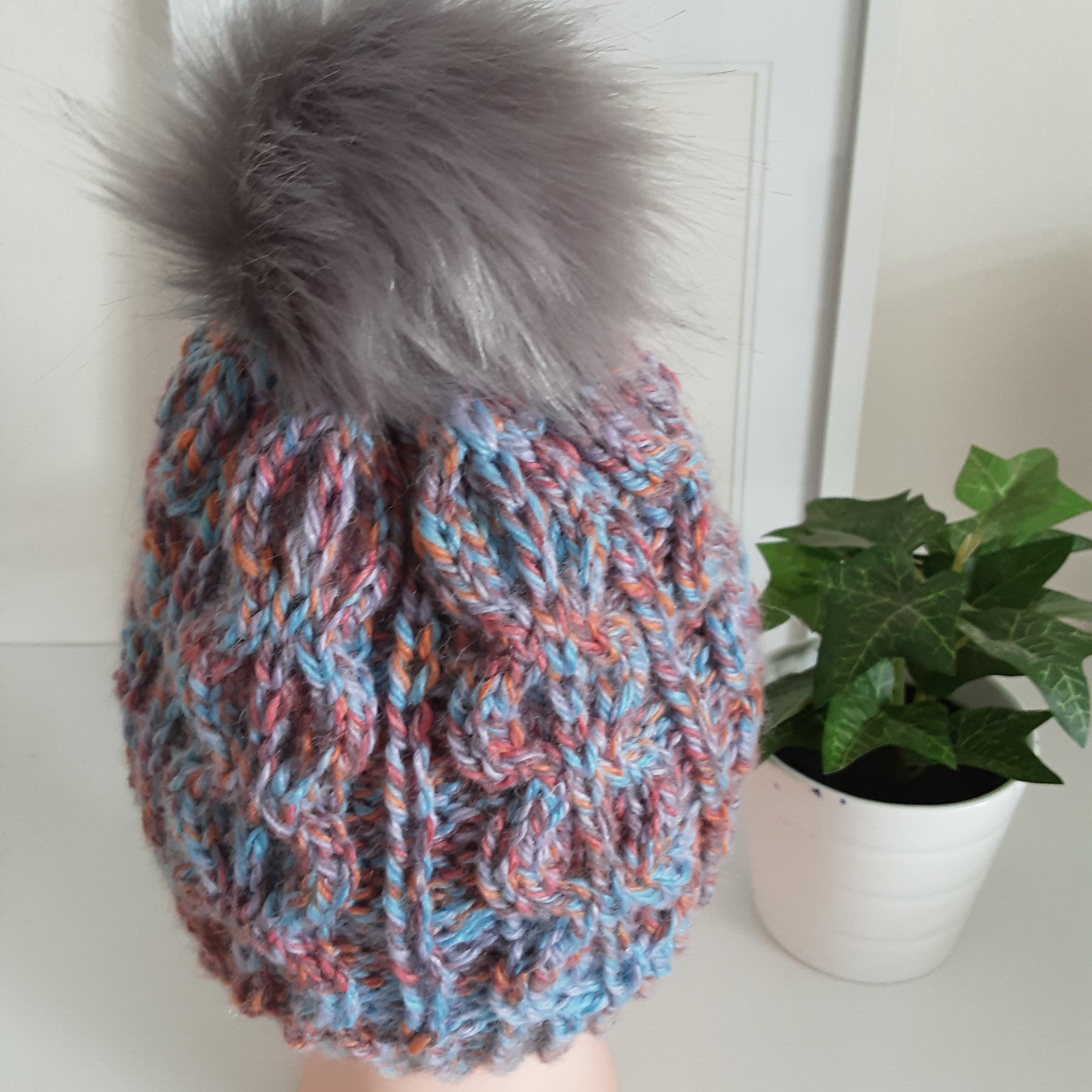 Handmade soft and warm winter beanie