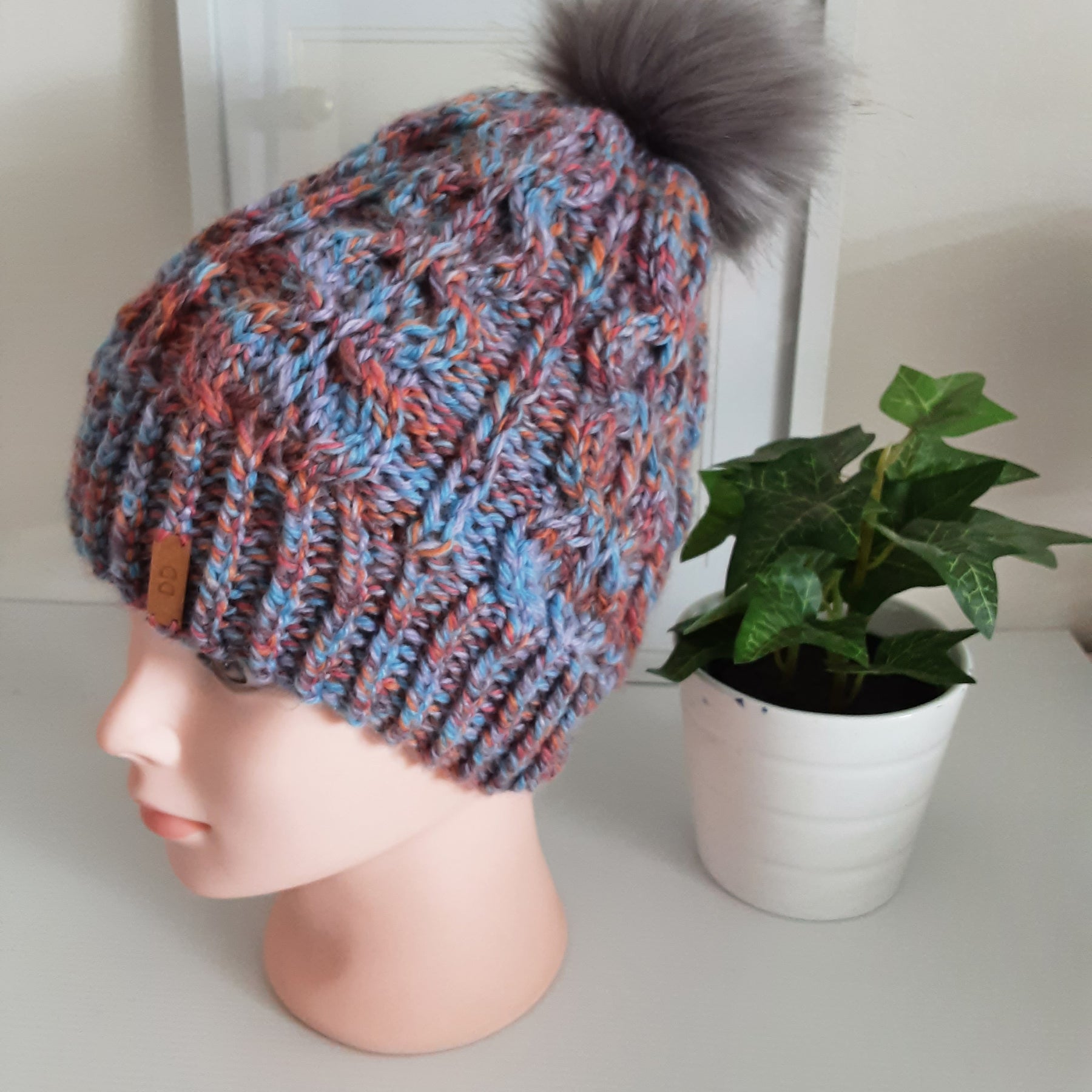 Handmade soft and warm winter beanie