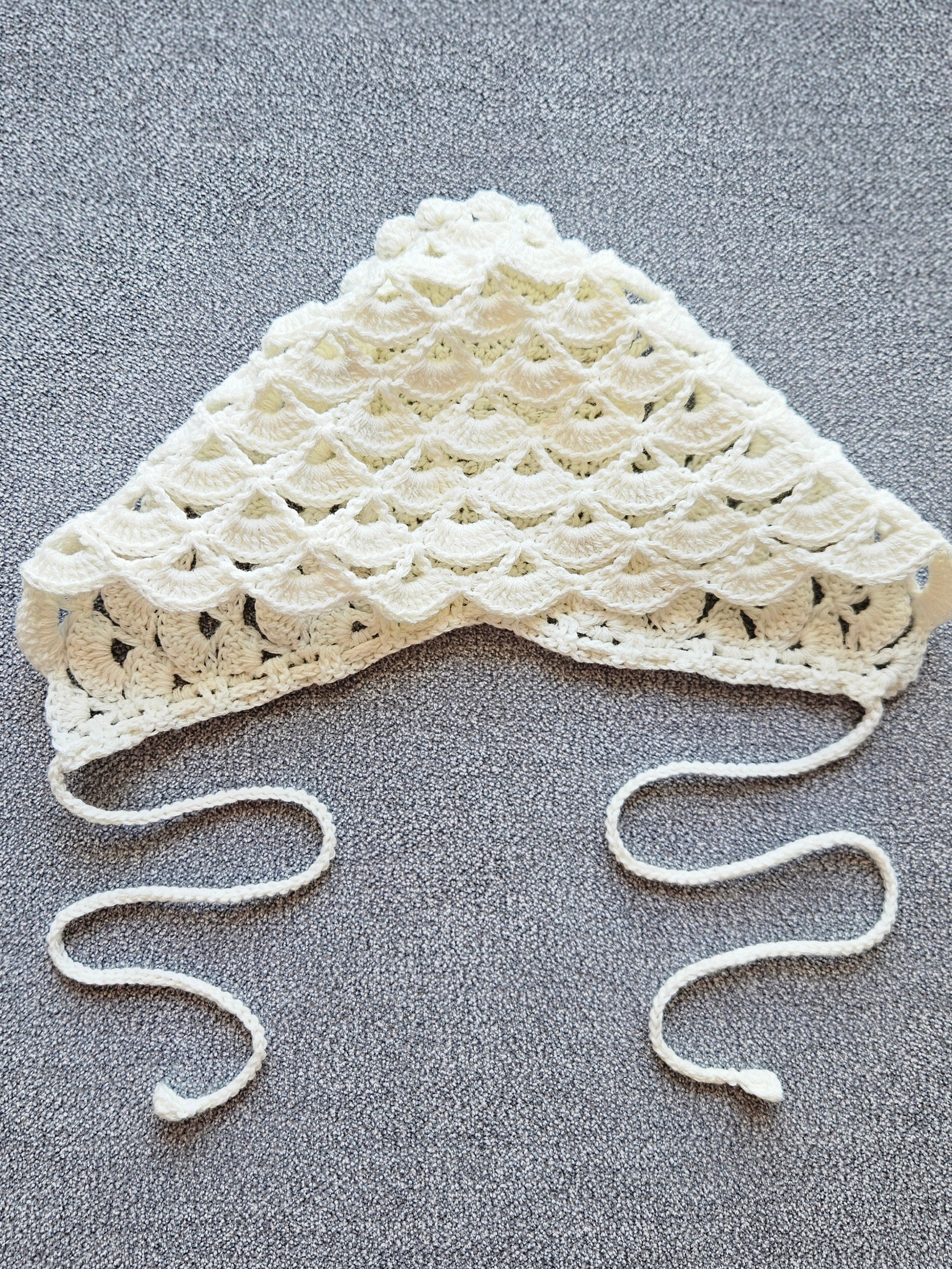 Handmade Newborn Crochet Gift Set – Cotton Blanket, Bonnet & Booties