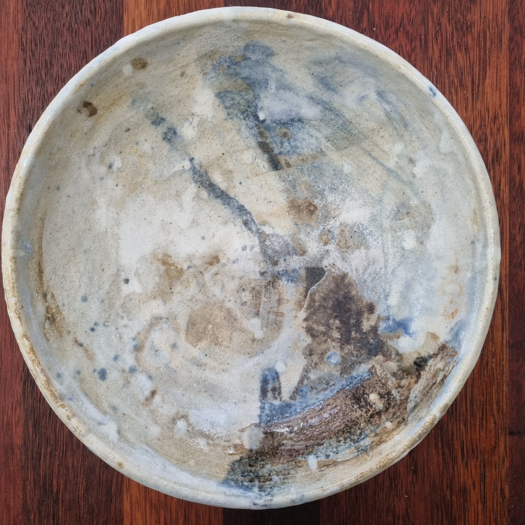 Storm Ocean , hand made ceramic bowl