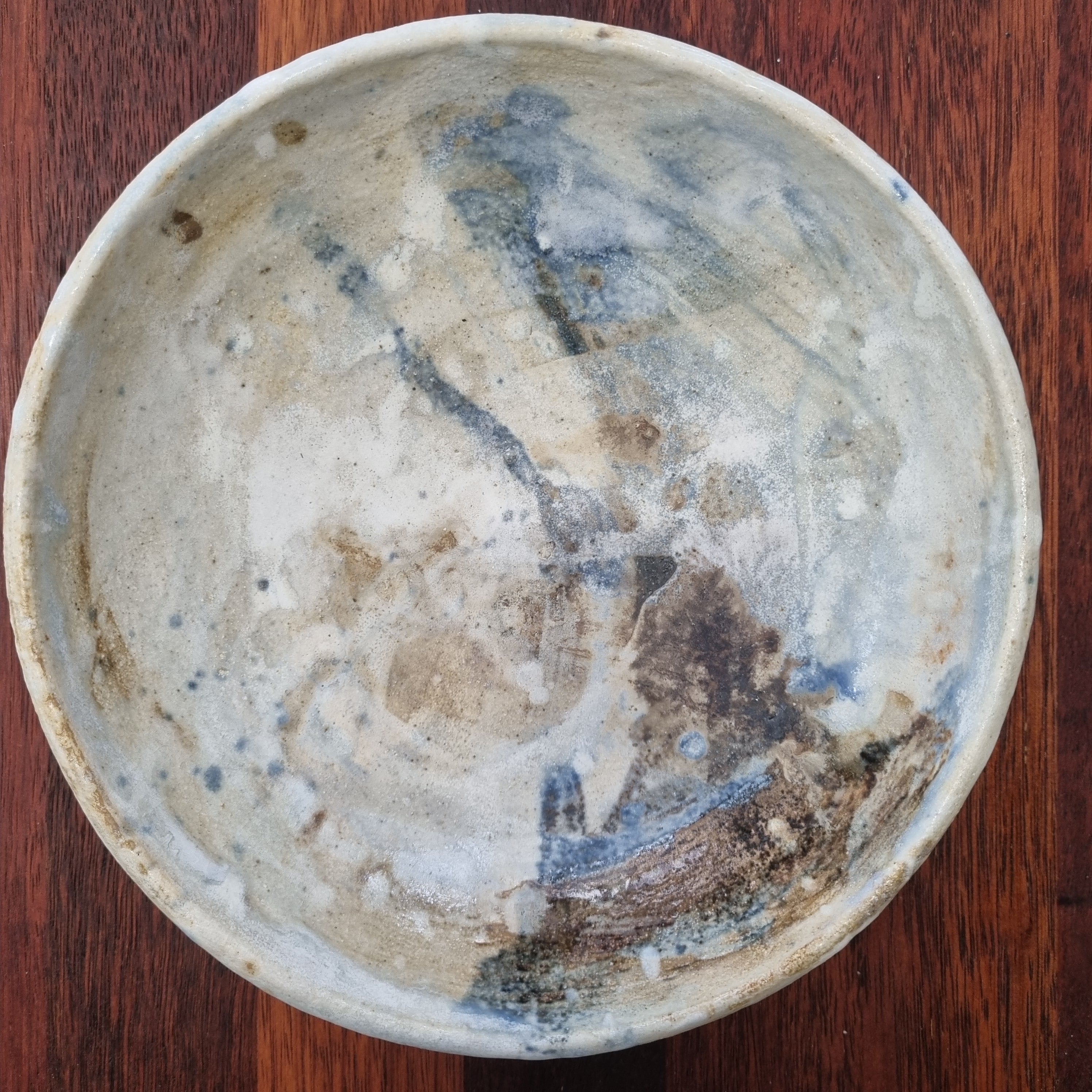Storm Ocean , hand made ceramic bowl