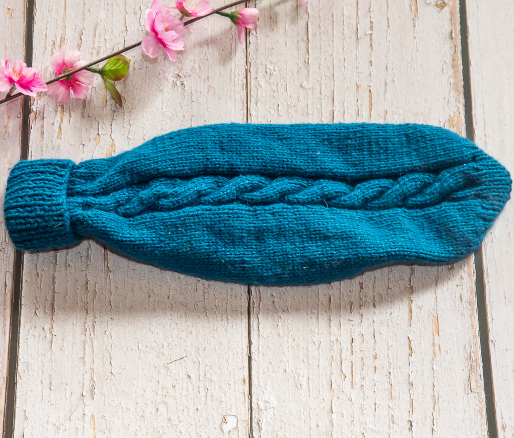 Pet Jumpers - 100% Wool, Hand Knitted Dog or Cat Jumpers - Single Cable Design