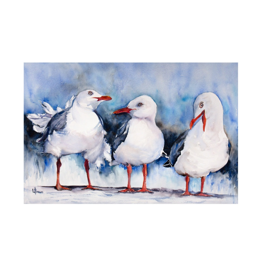 Seagulls A3 Fine Art Print