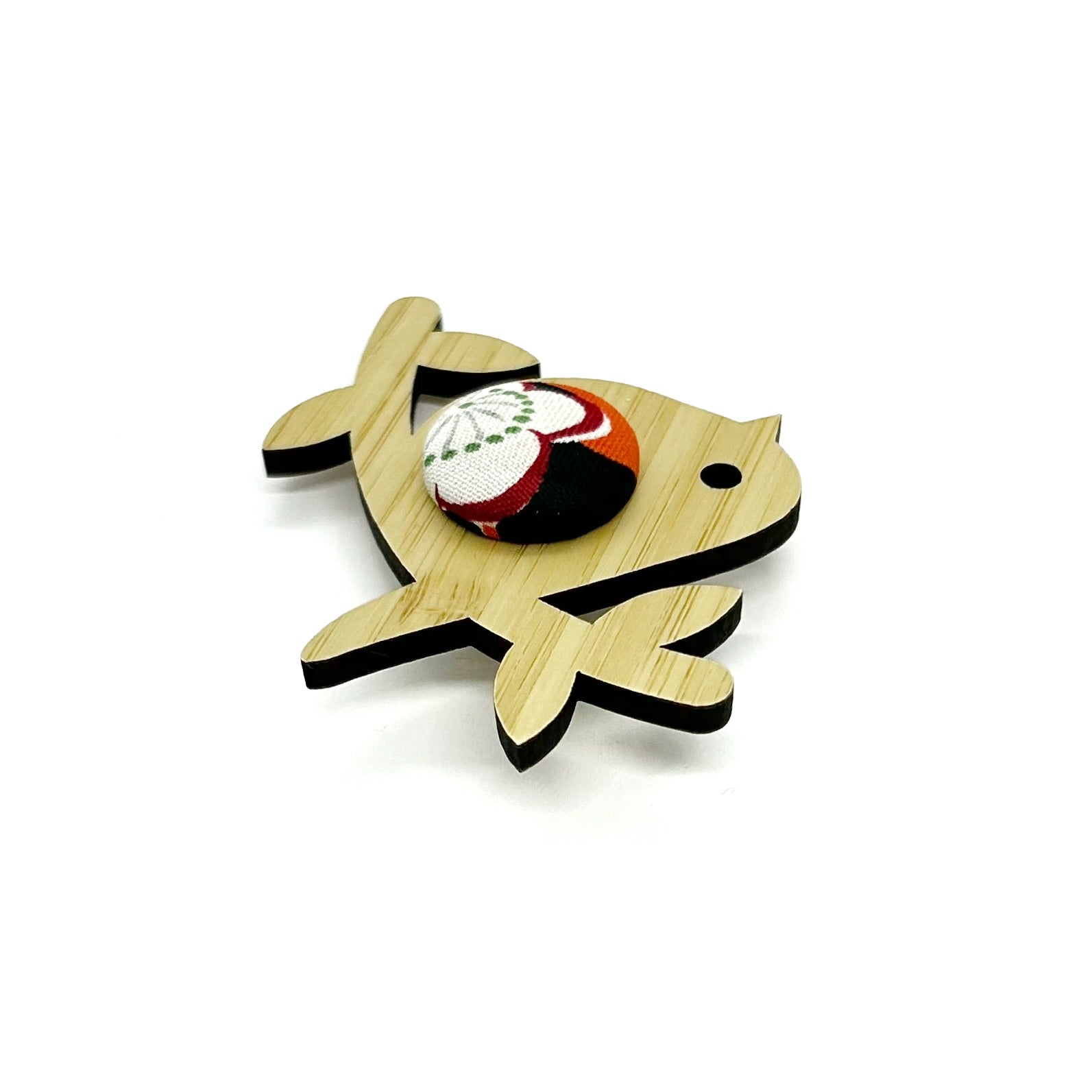Kimono Brooches - Birdie and Sunflower