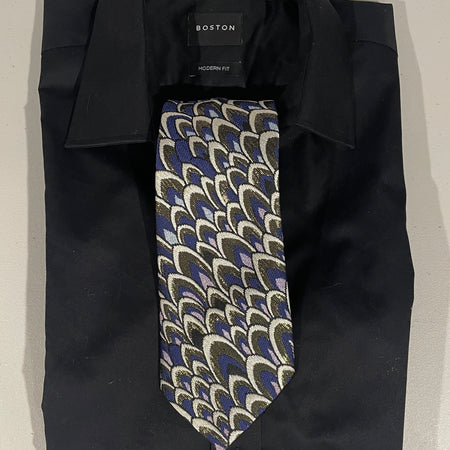 Neck Tie - Peacock Blue