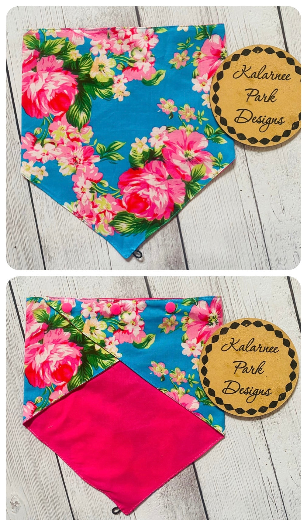 Ladies Reversible Sun Safe Neck Scarf Floral Collection