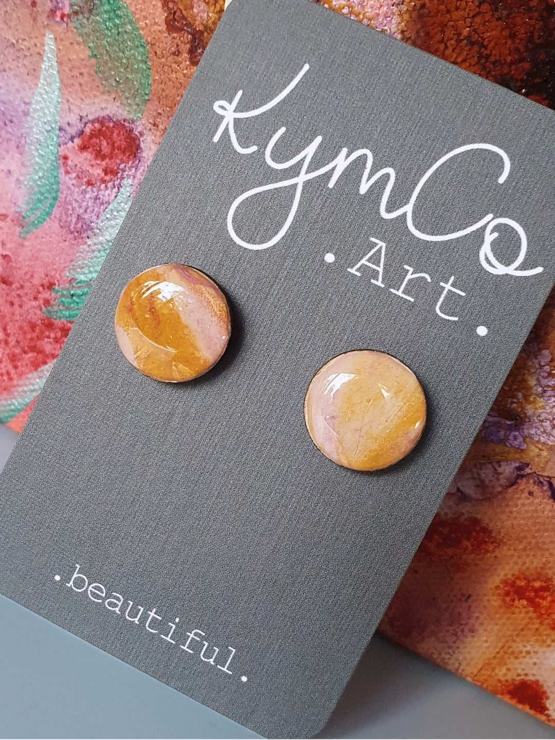The Mulberry Skies Collection | Art Earrings | Studs & Small Dangles