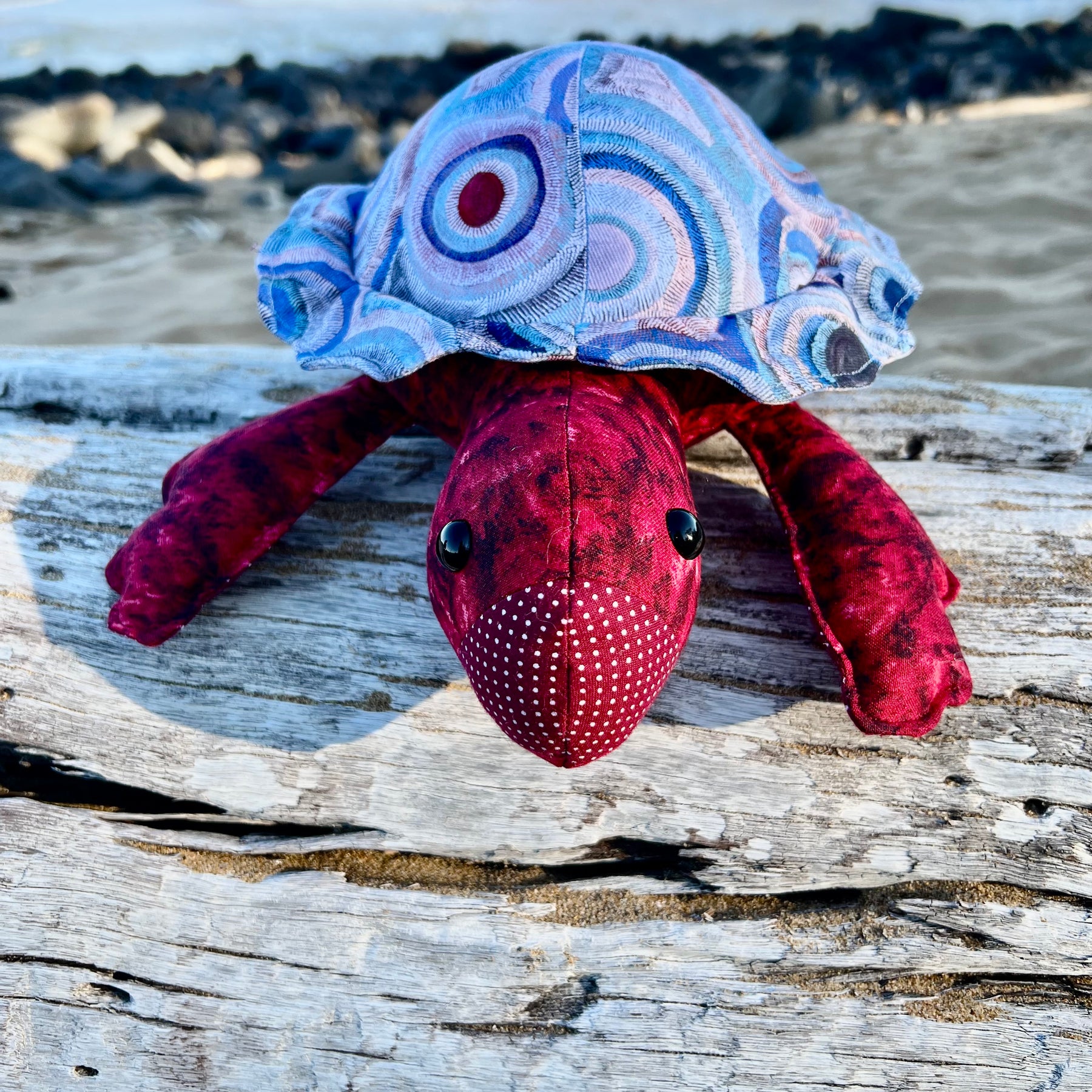 Handmade Fabric Turtle