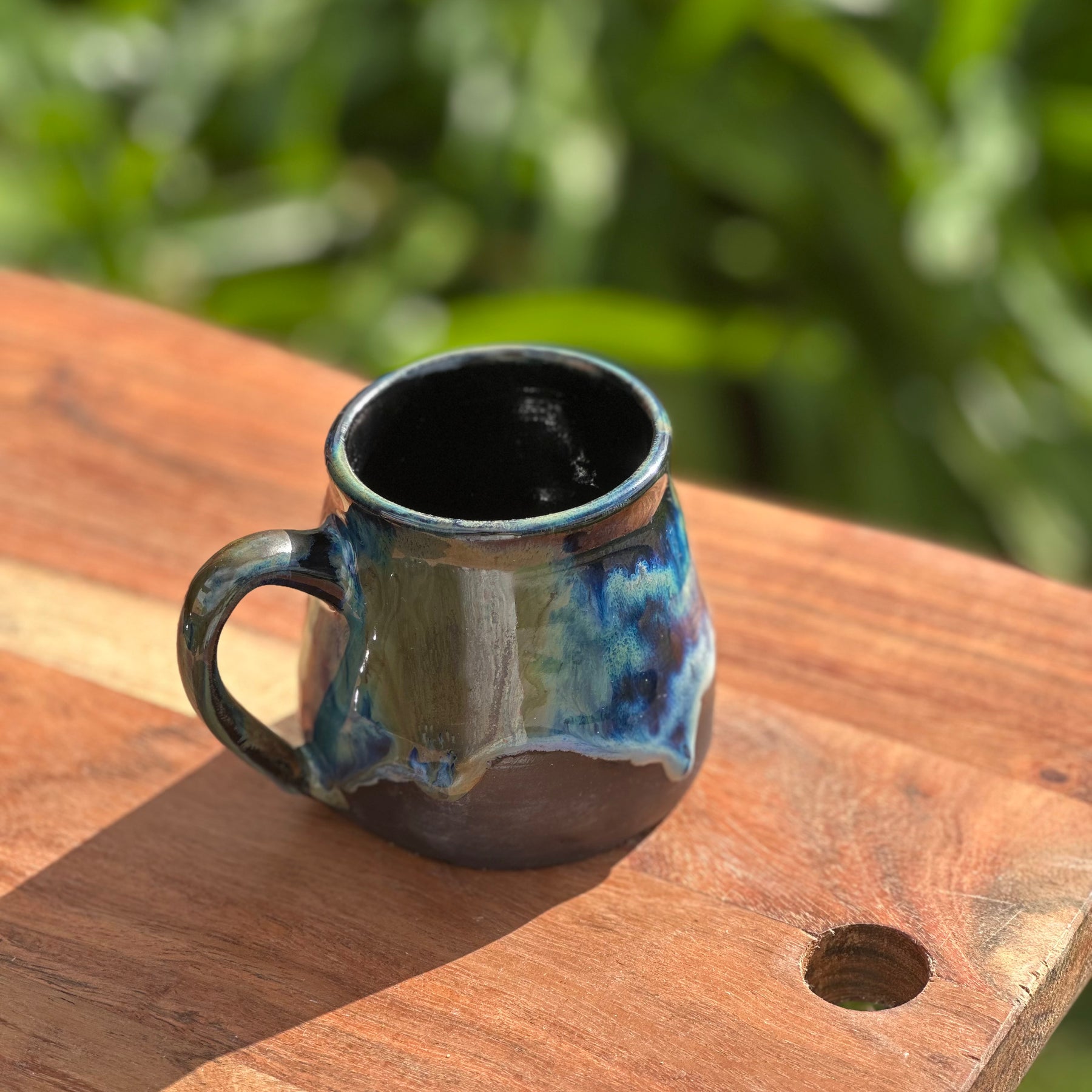 Mystic Fjord Drip Mug - Ceramic Coffee Mug