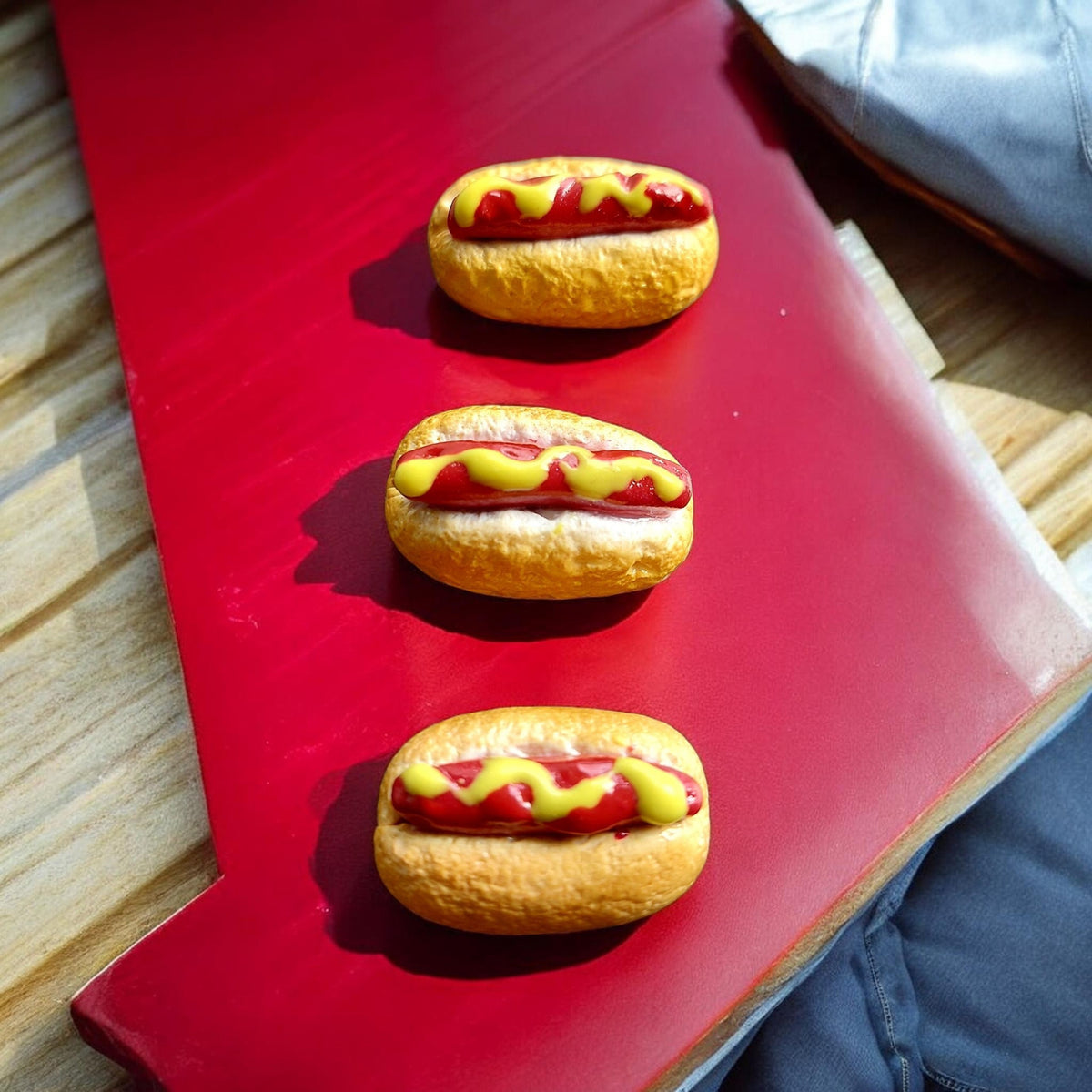 Decorative Fridge Magnets | Polymer Clay Miniature Fast Food | Food Inspired