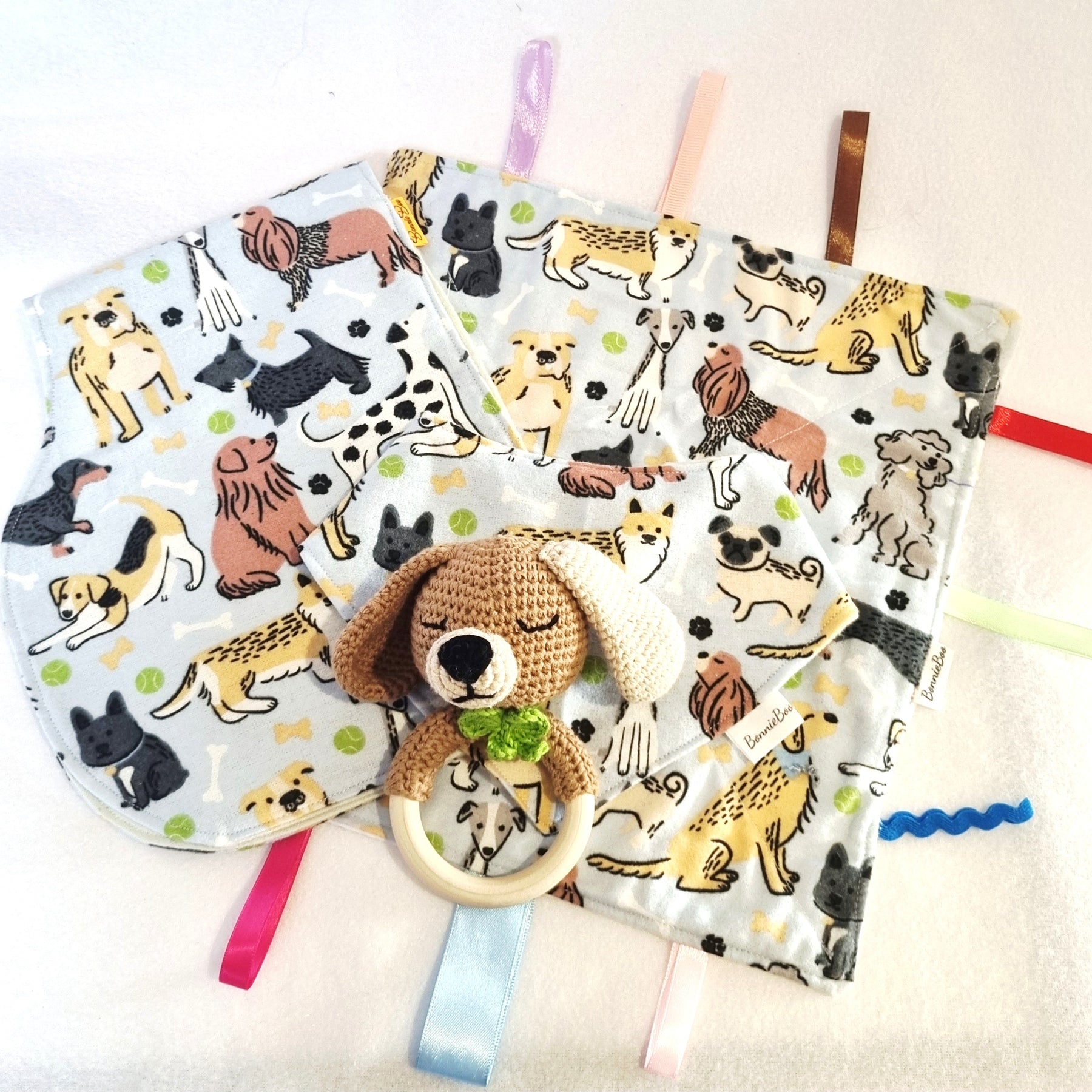 Baby Shower Gift Set | Puppy Themed | various styles| Handcrafted - BB02