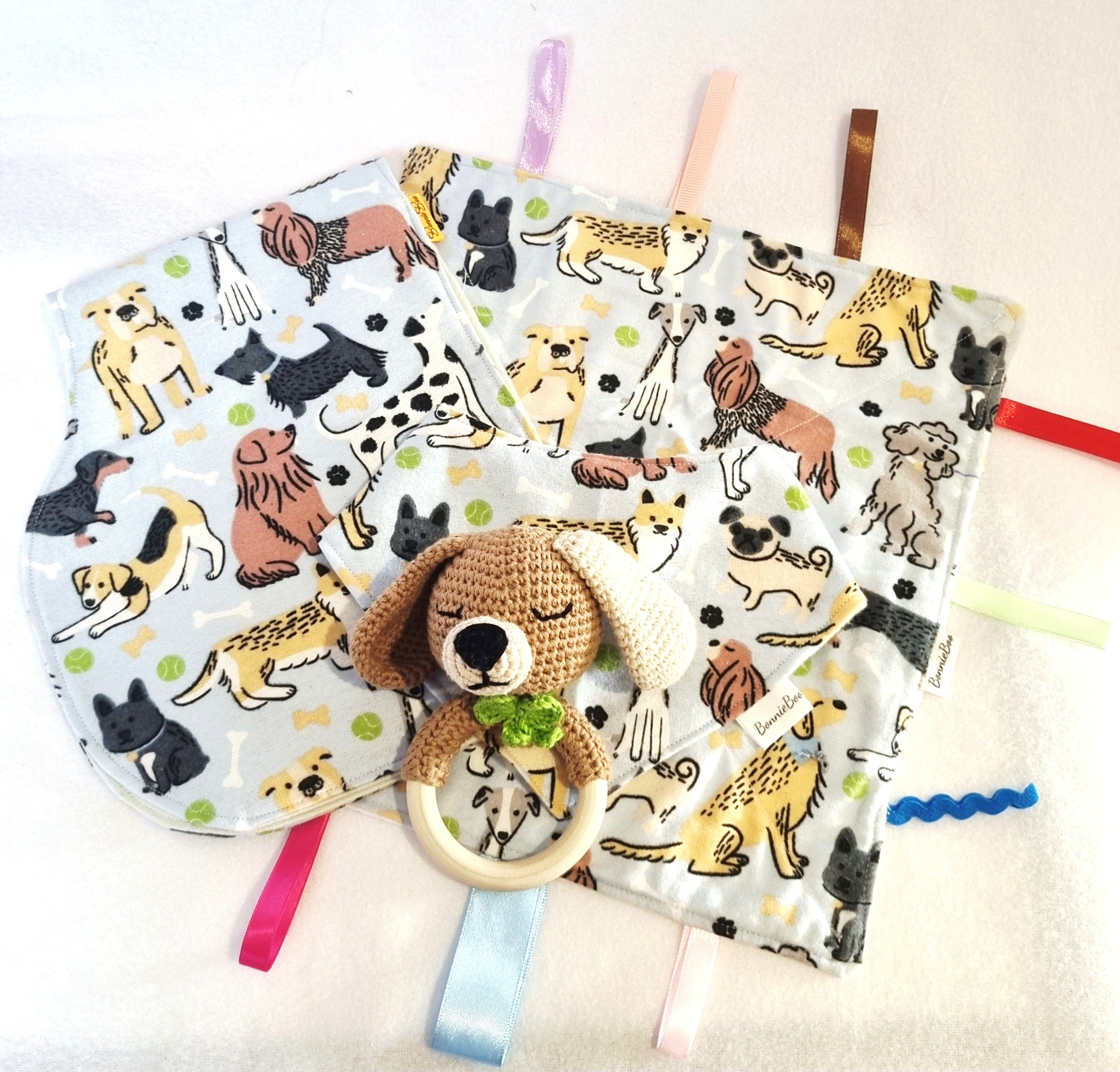 Baby Shower Gift Set | Puppy Themed | various styles| Handcrafted - BB02