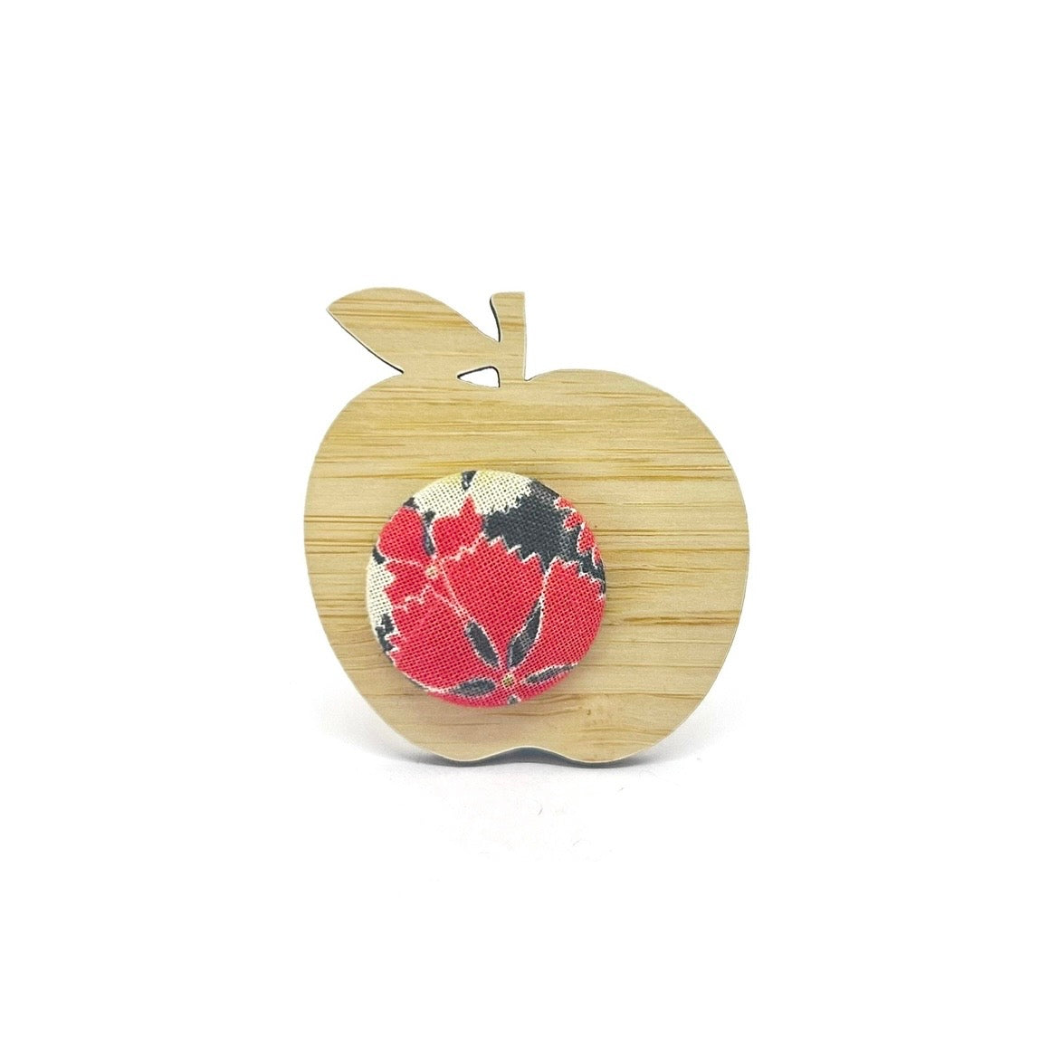 Kimono Apple Brooch