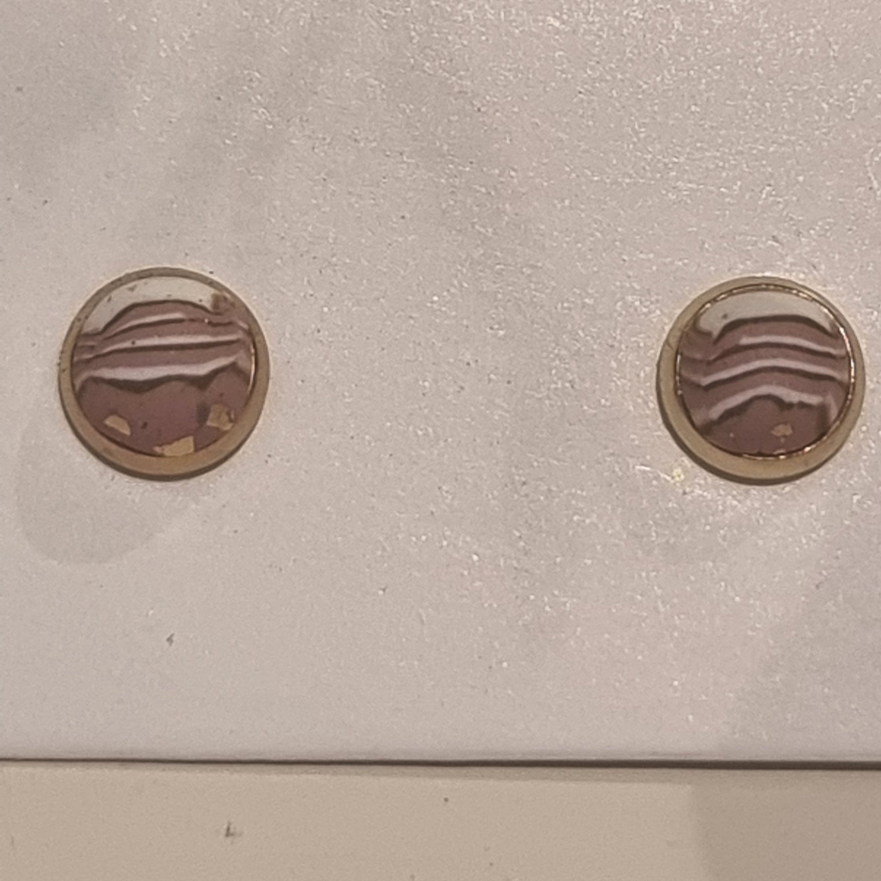 Soft Stripe Studs