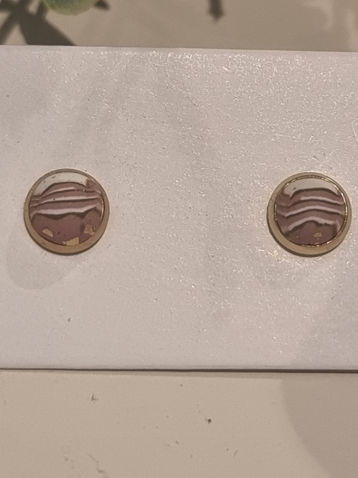Soft Stripe Studs