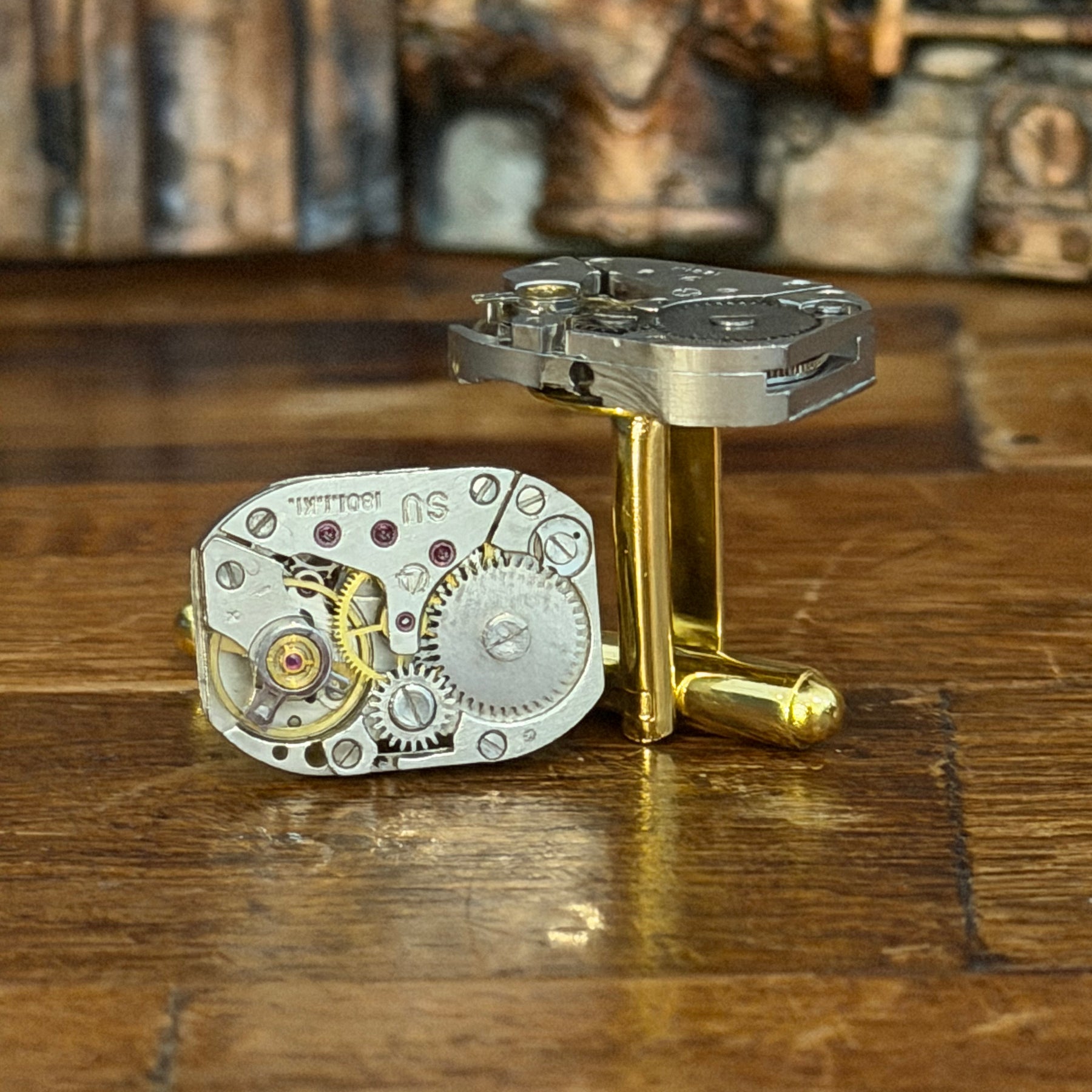 Steampunk Watch Movement Cufflinks