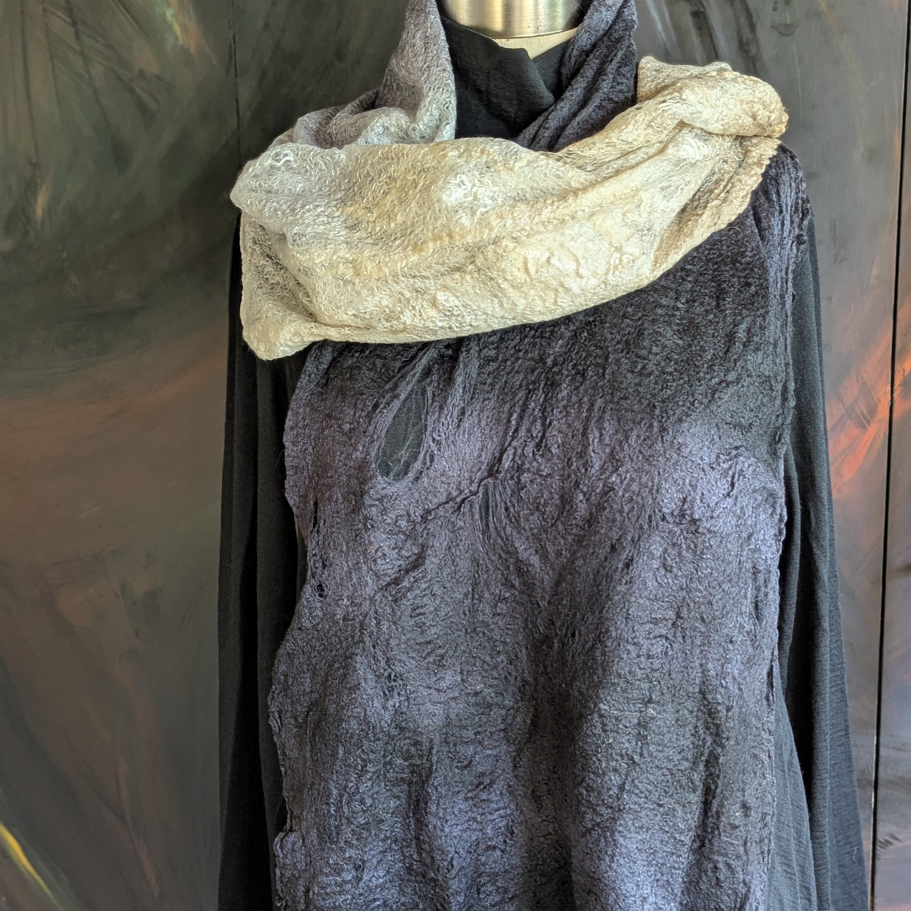 Cobweb Shawl-Stone Haven