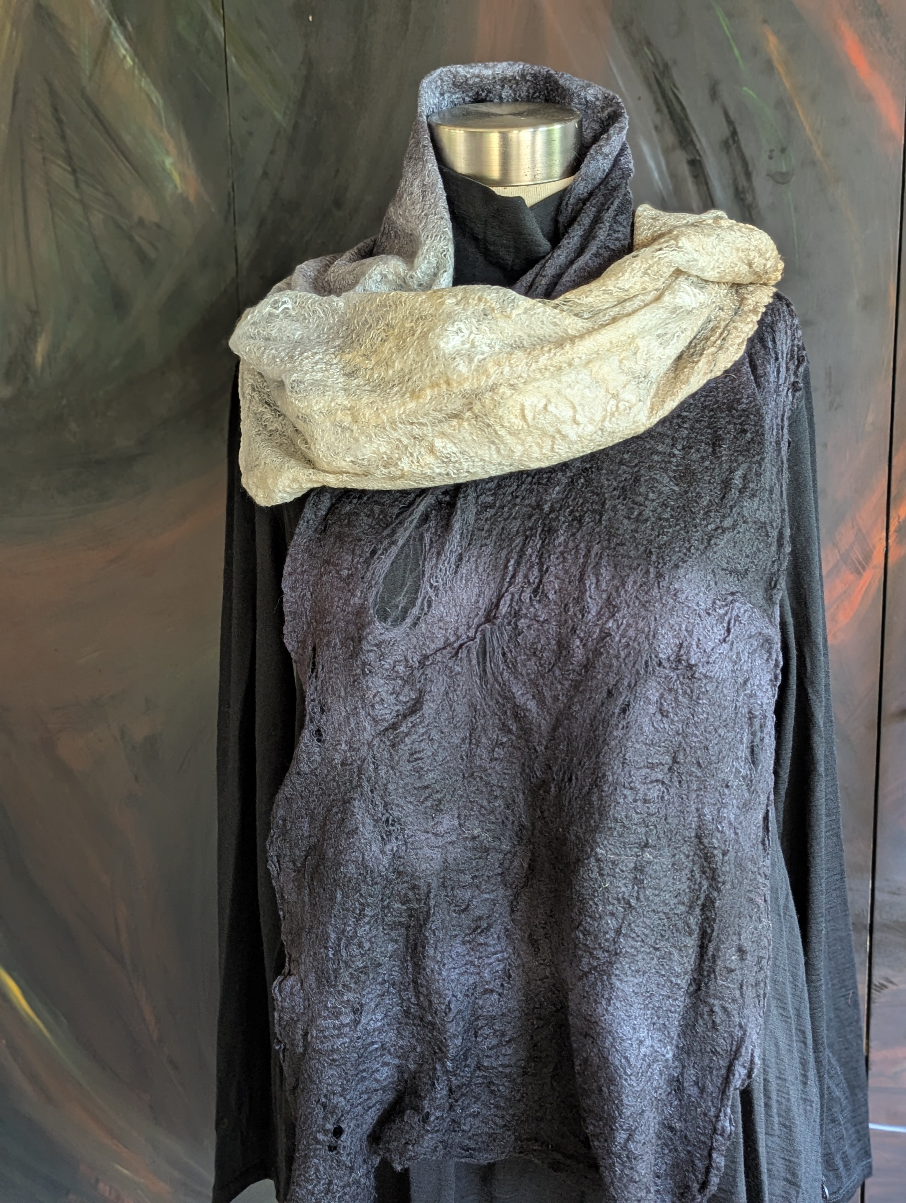 Cobweb Shawl-Stone Haven
