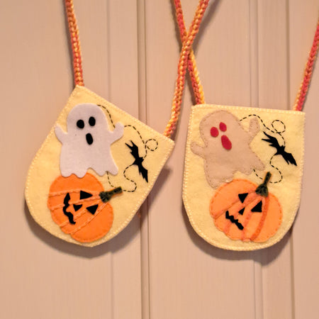Children’s Pocket/Treasure Bags Over the Shoulder Halloween