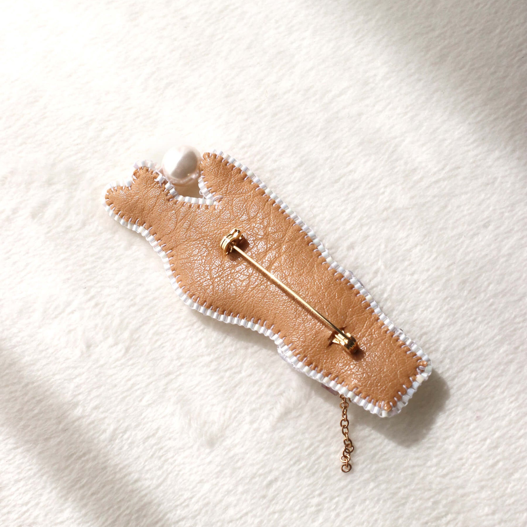 Pearl of Grace Hand Brooch