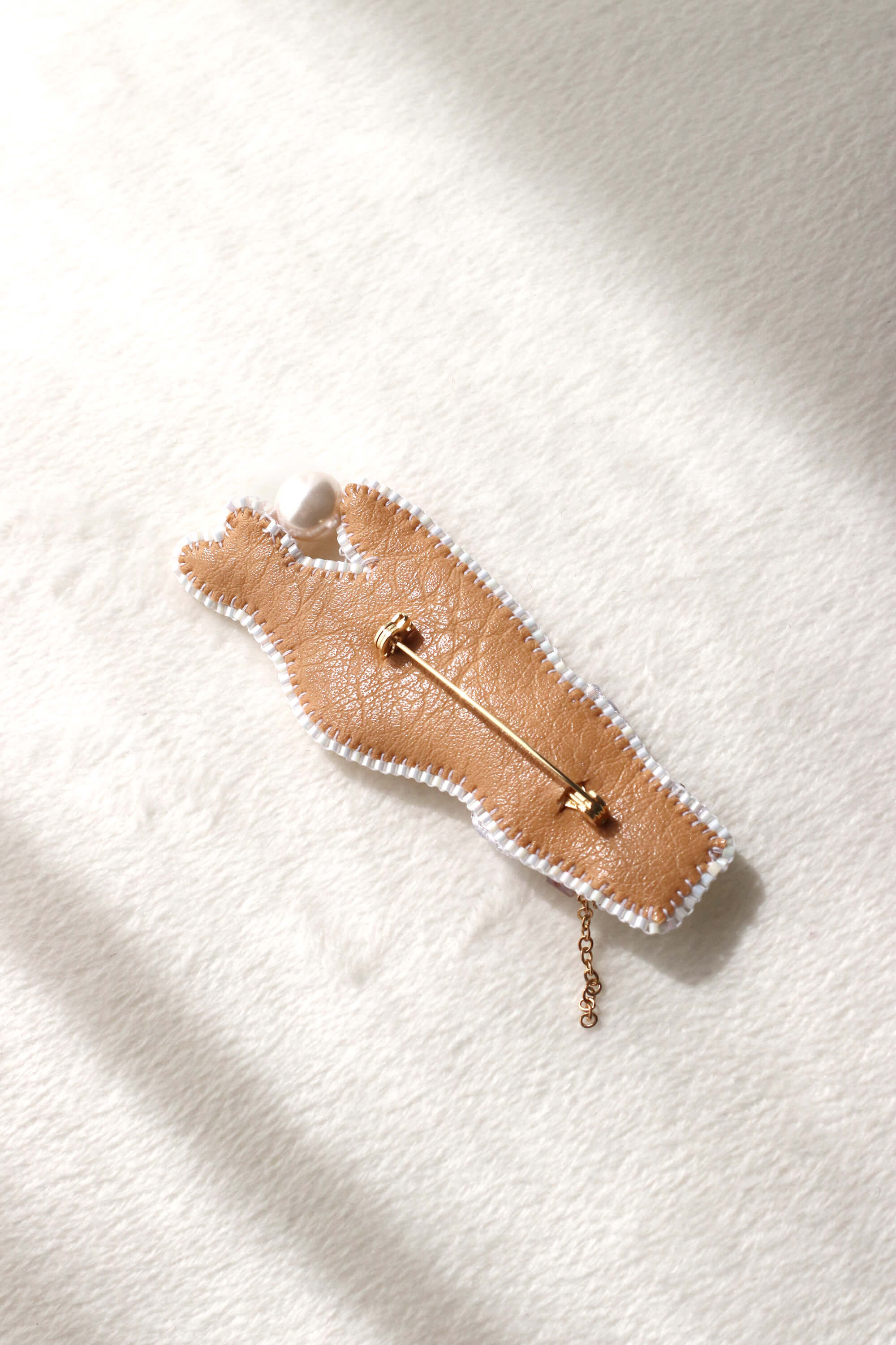 Pearl of Grace Hand Brooch