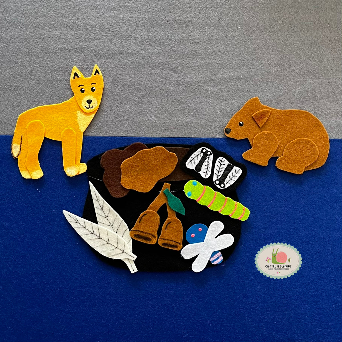 Wombat Felt Board Story Set