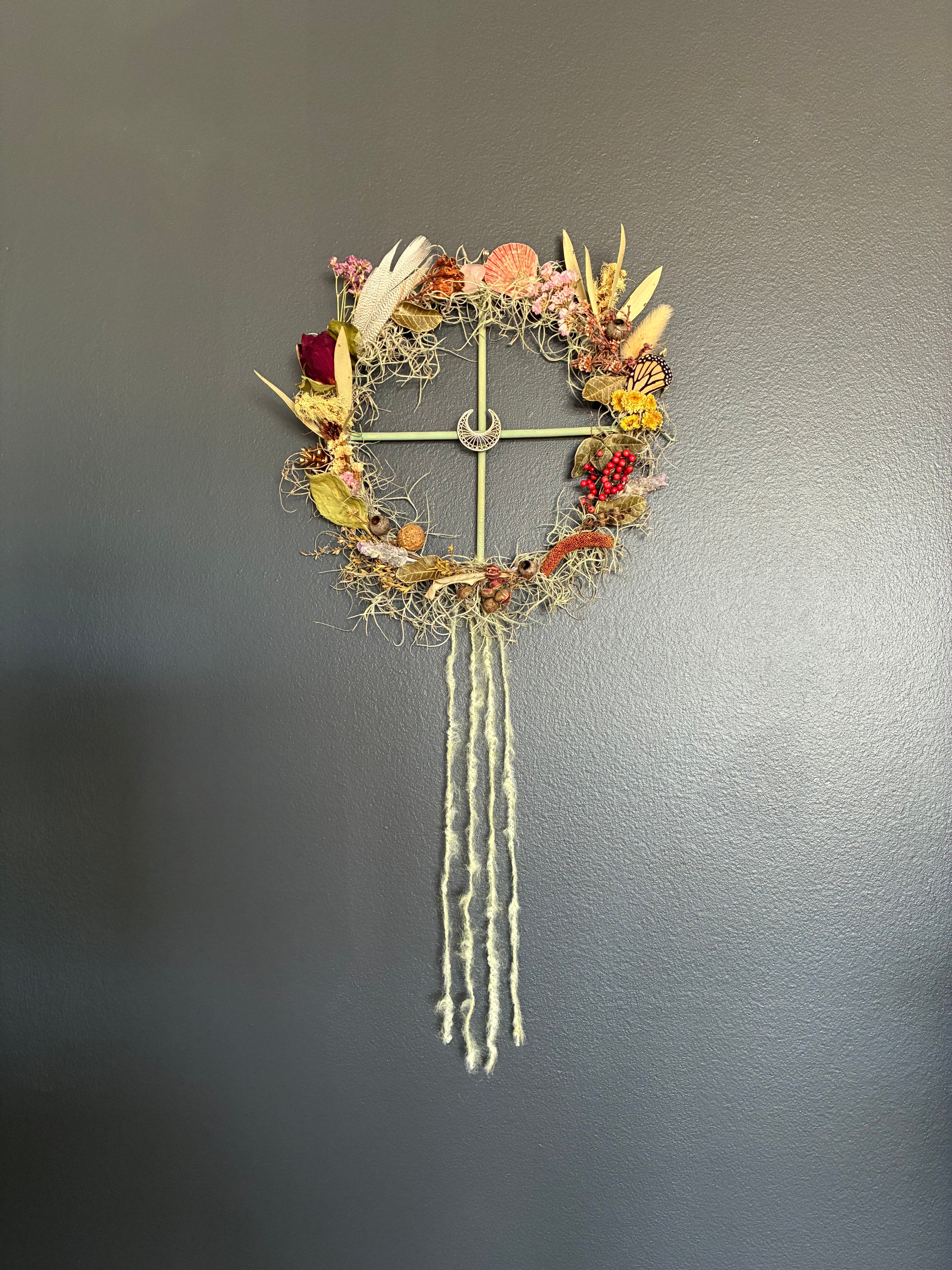 Wreath - "Solar/Earth Cross no. 13"