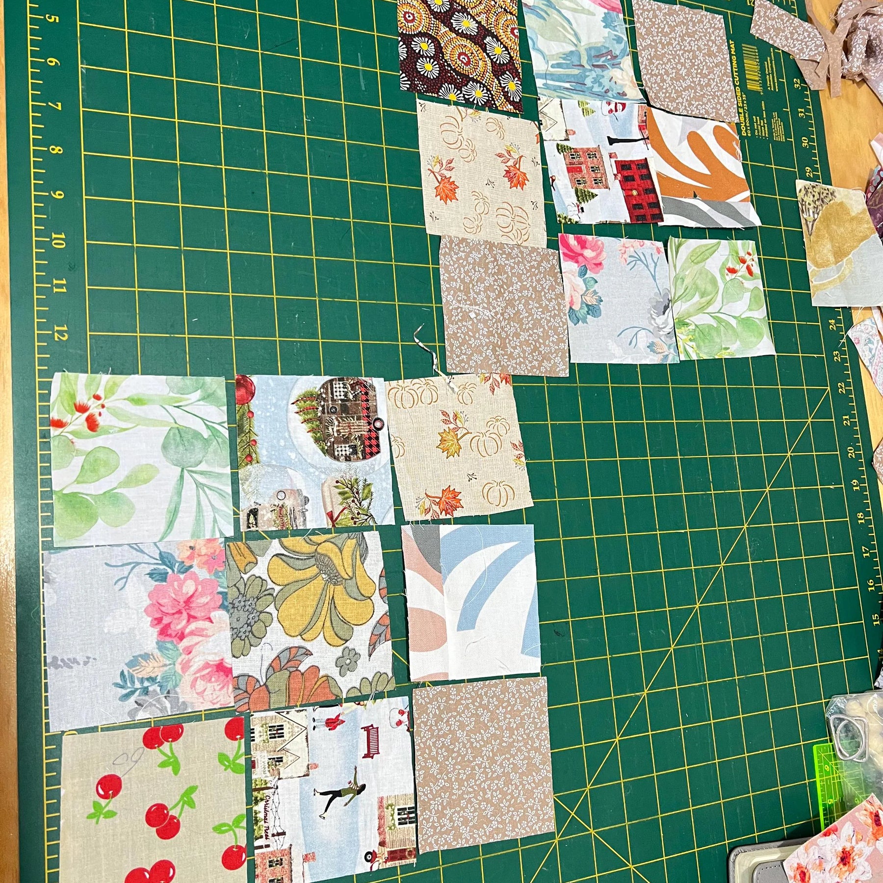 Split & Strip Quilt Pattern – Diamond On Point Layout, Scrap Friendly (PDF Download)
