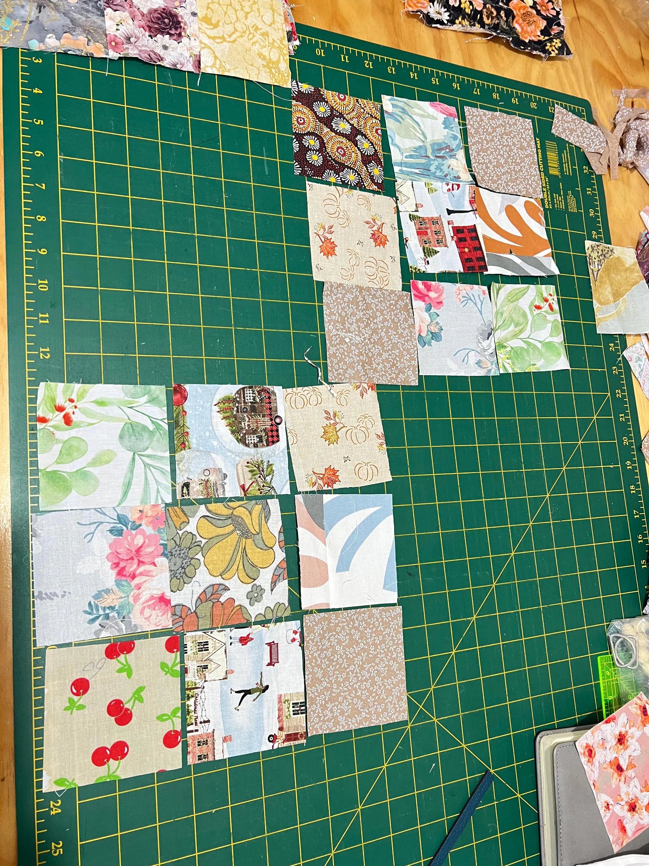 Split & Strip Quilt Pattern – Diamond On Point Layout, Scrap Friendly (PDF Download)