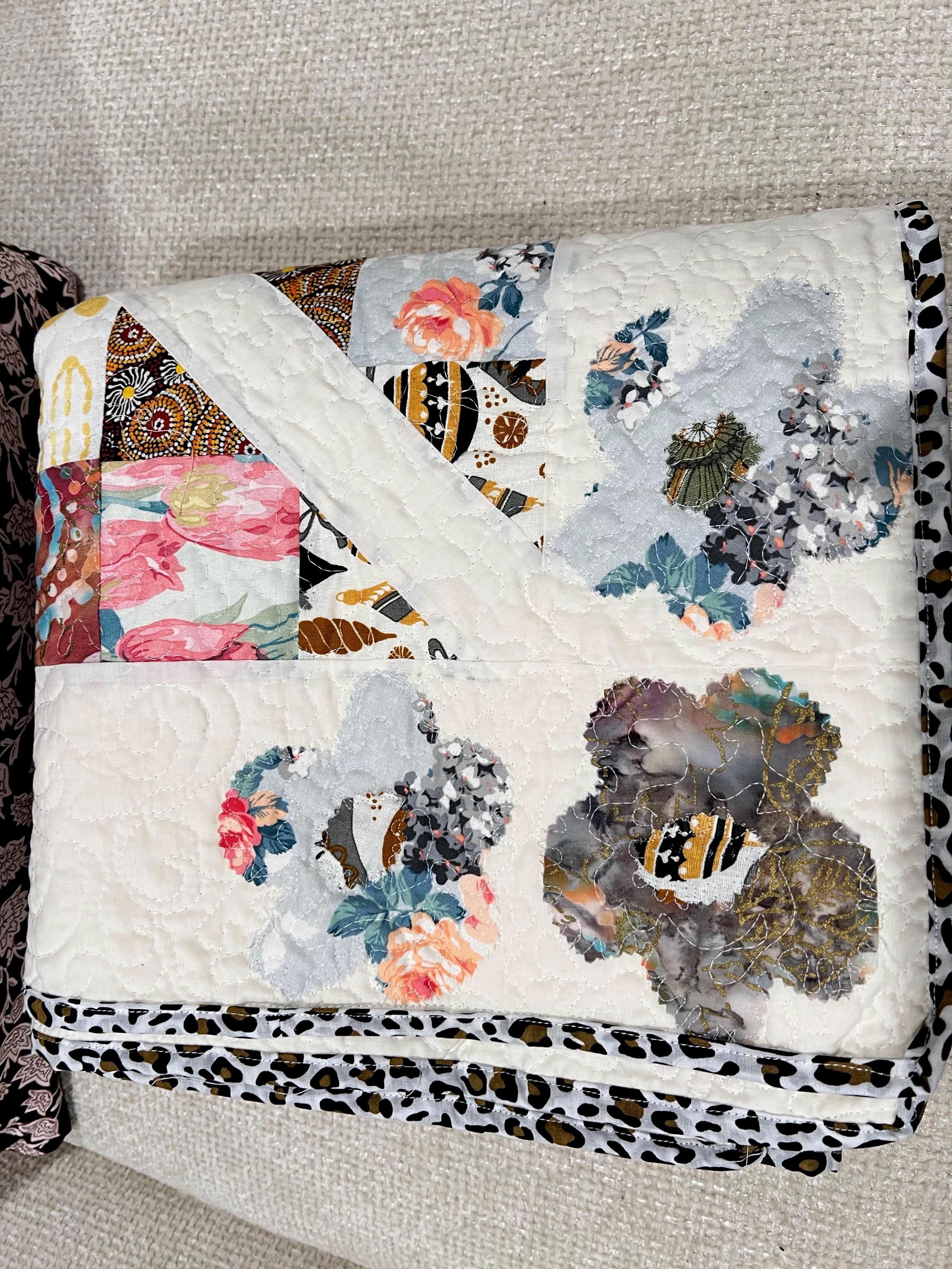 Split & Strip Quilt Pattern – Diamond On Point Layout, Scrap Friendly (PDF Download)