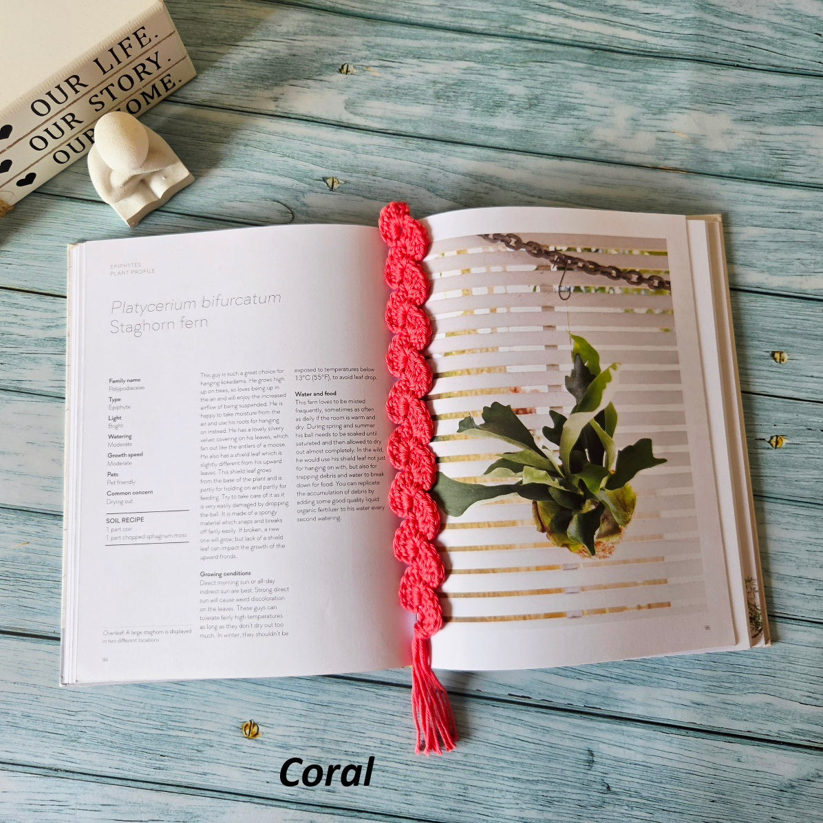 Crochet Bookmark | Handmade Book Mark | Various colours