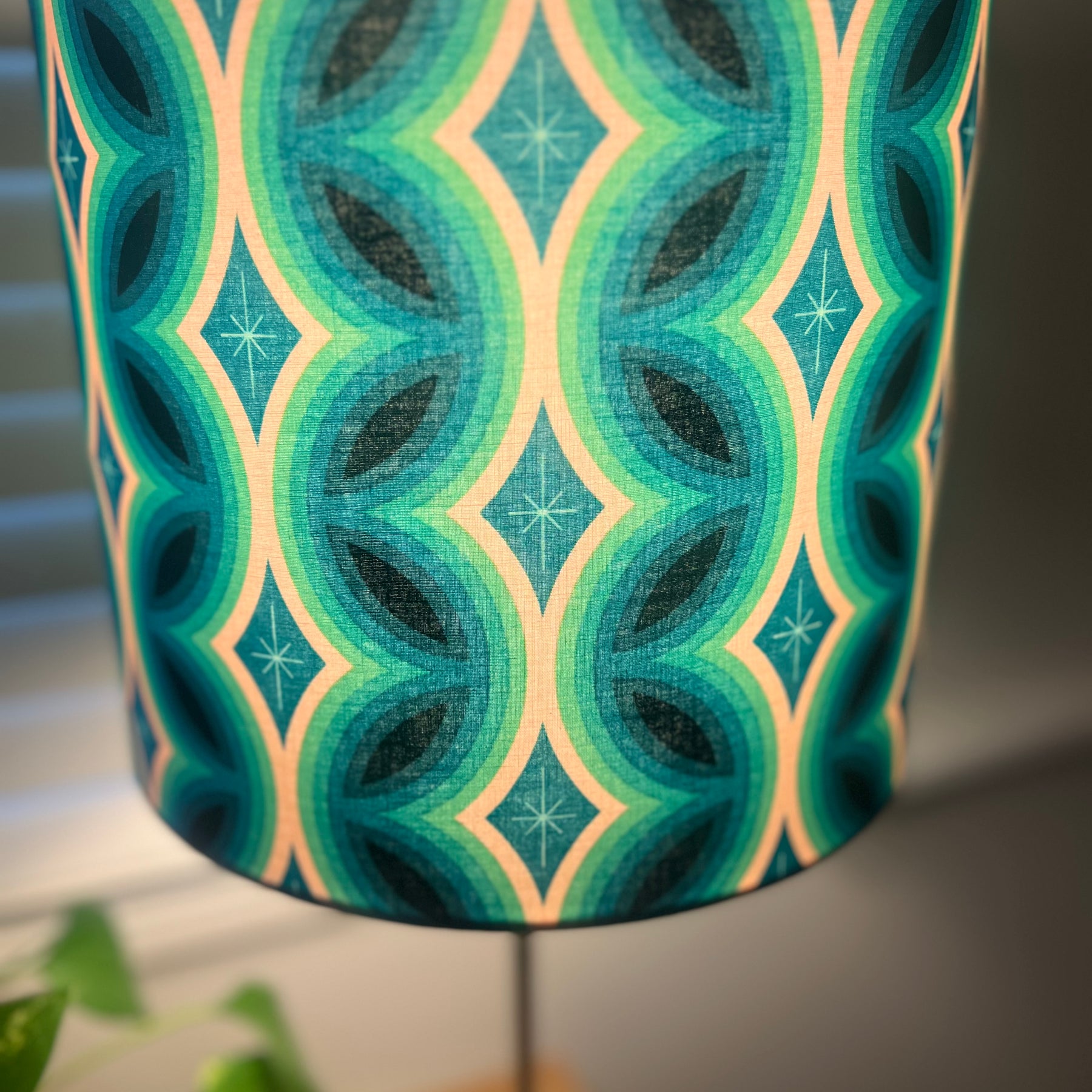 Handmade retro lampshade